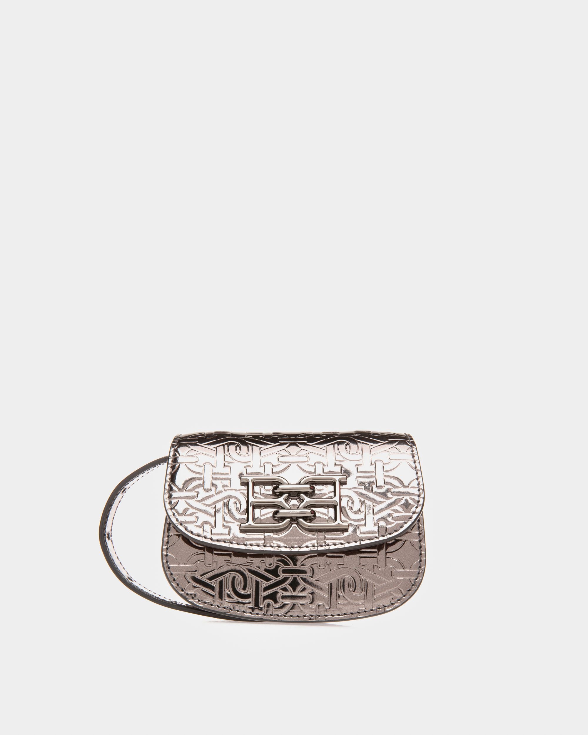 Baily Minibag Aus Leder In Dunklem Mineral - Damen - Bally - 01