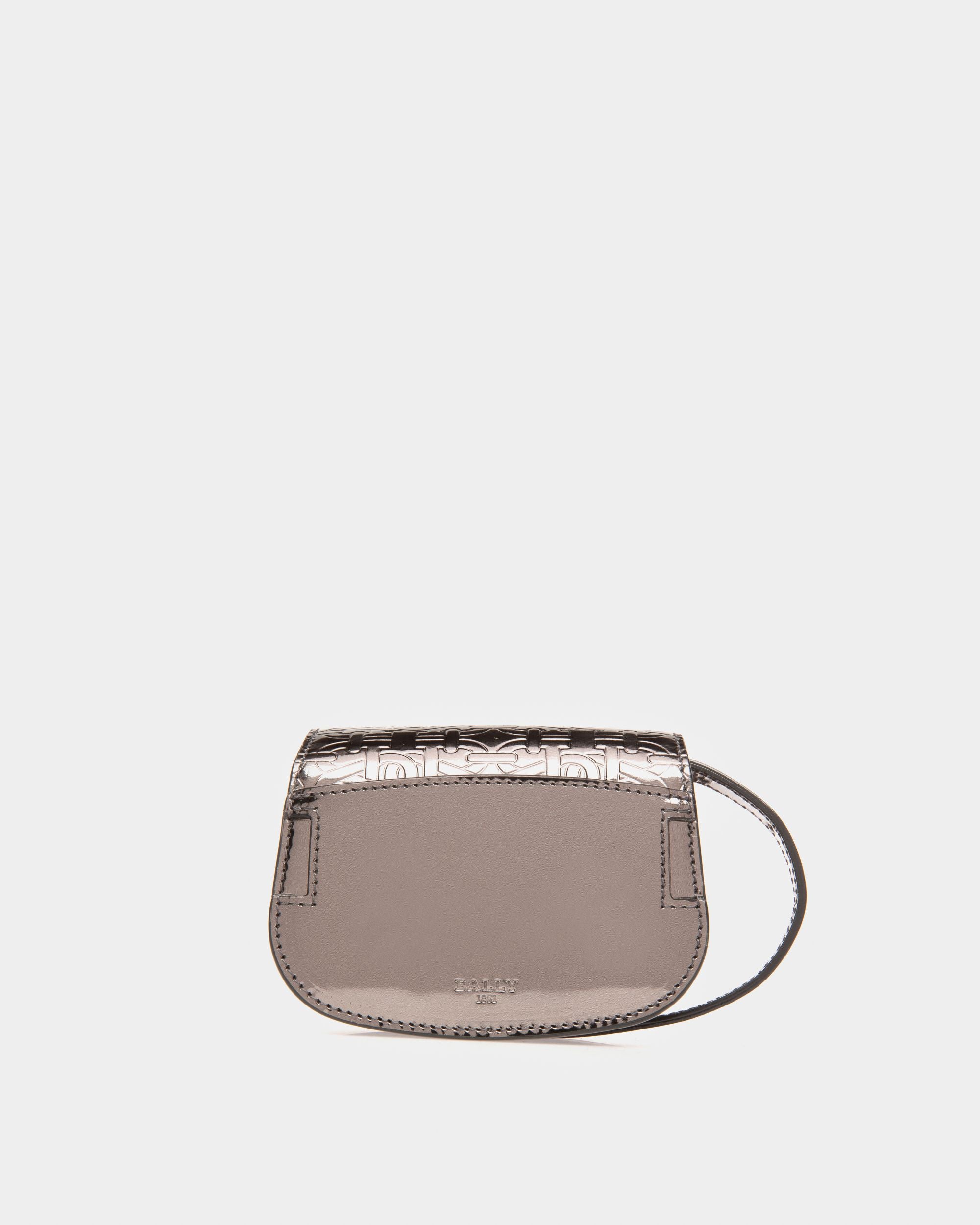 Baily Minibag Aus Leder In Dunklem Mineral - Damen - Bally - 02