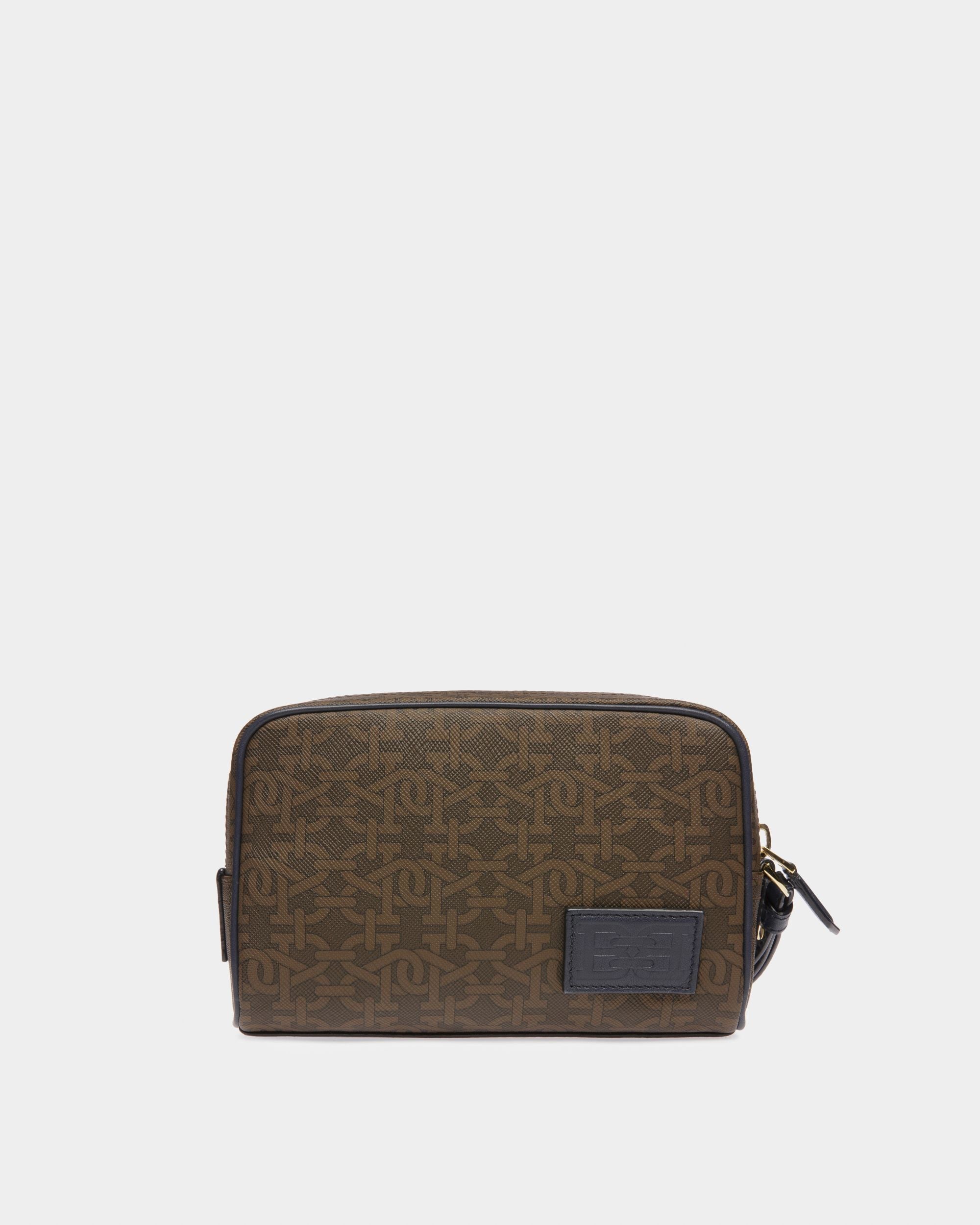 Cedy Clutch Aus Tpu In Braun Und Mitternachtsblau - Damen - Bally - 02