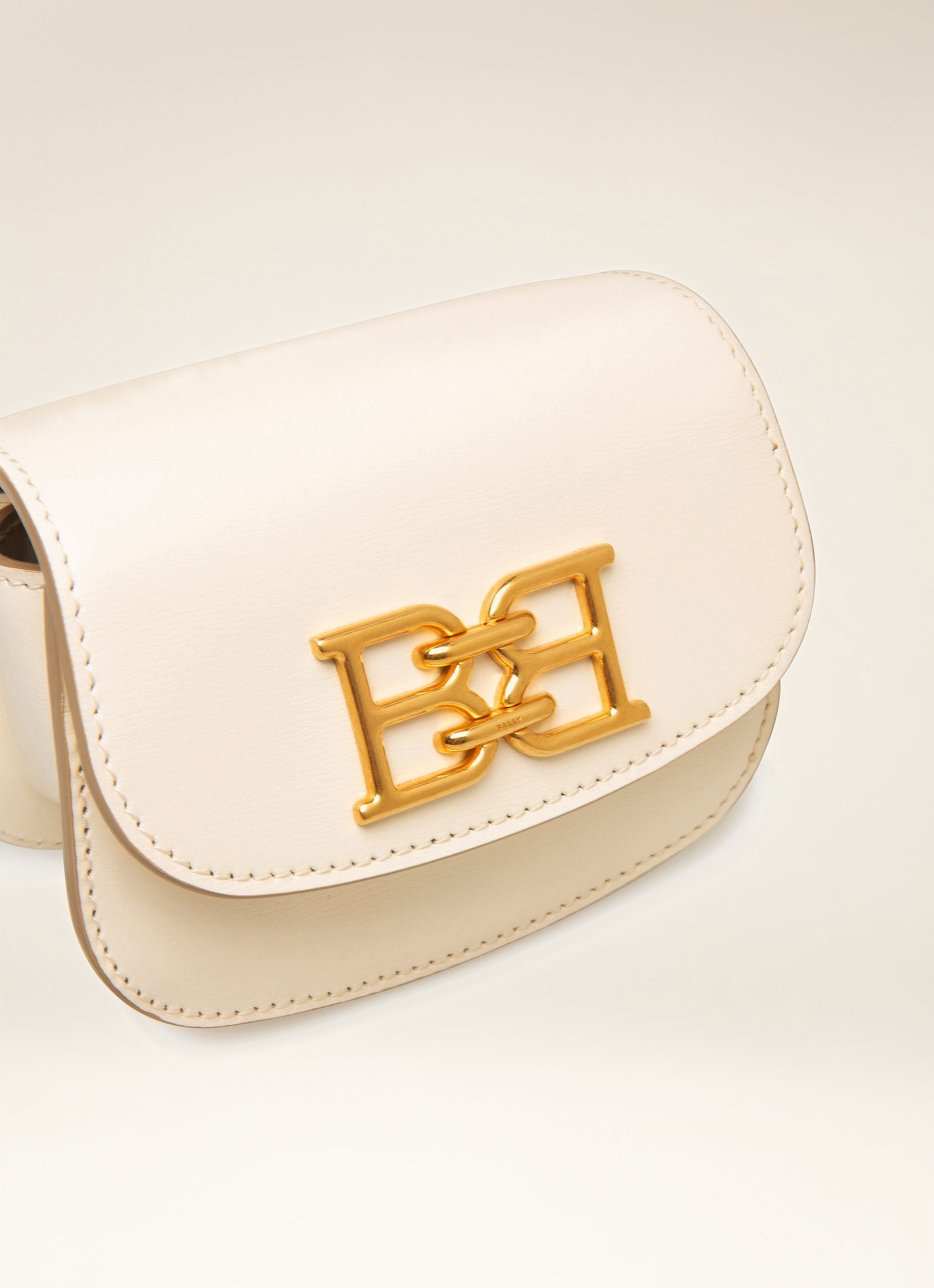 Baily Xs Accessoire Aus Elfenbeinfarbenem Leder - Damen - Bally - 02