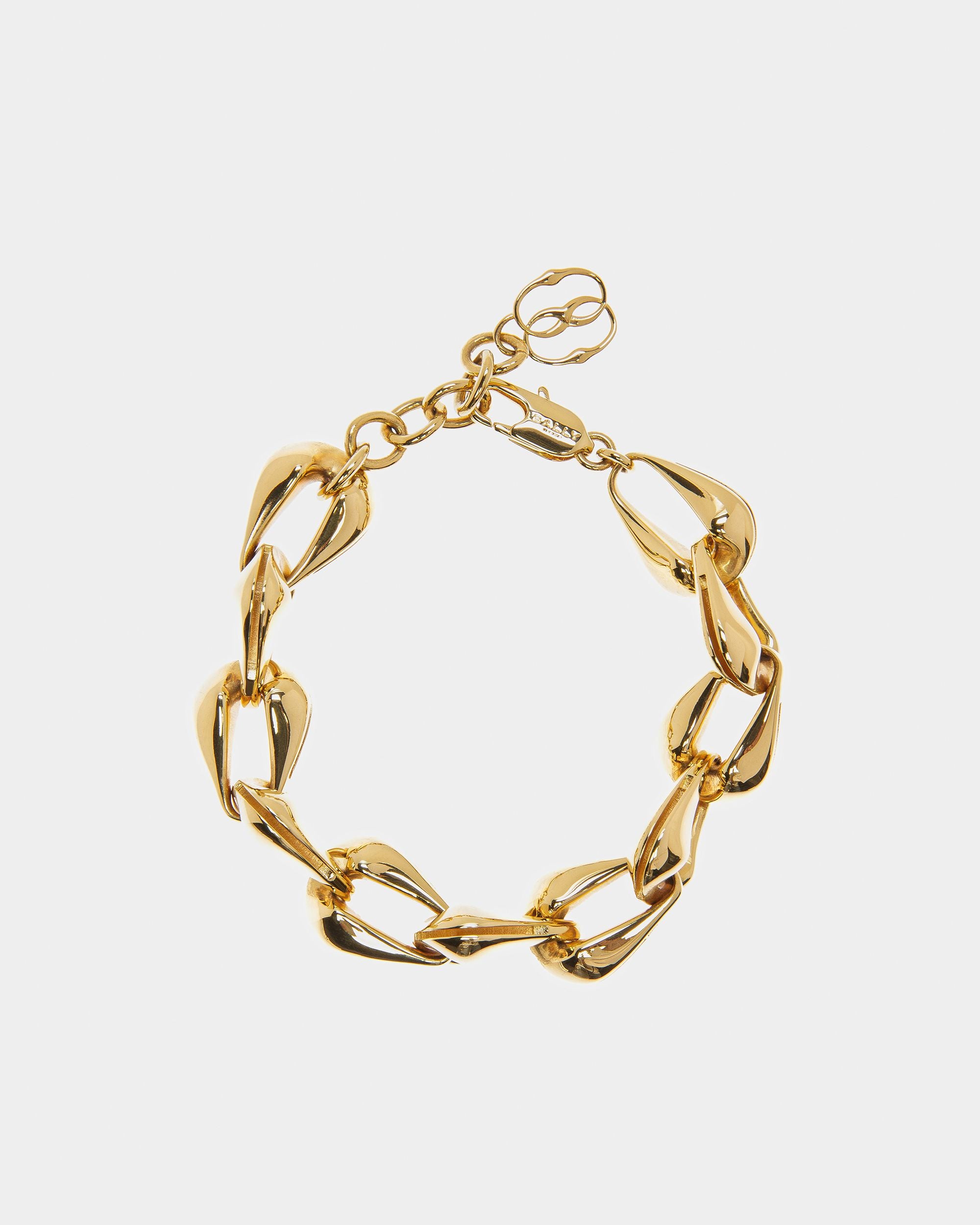 Dickes Kettenarmband In Gelbgold - Damen - Bally - 01