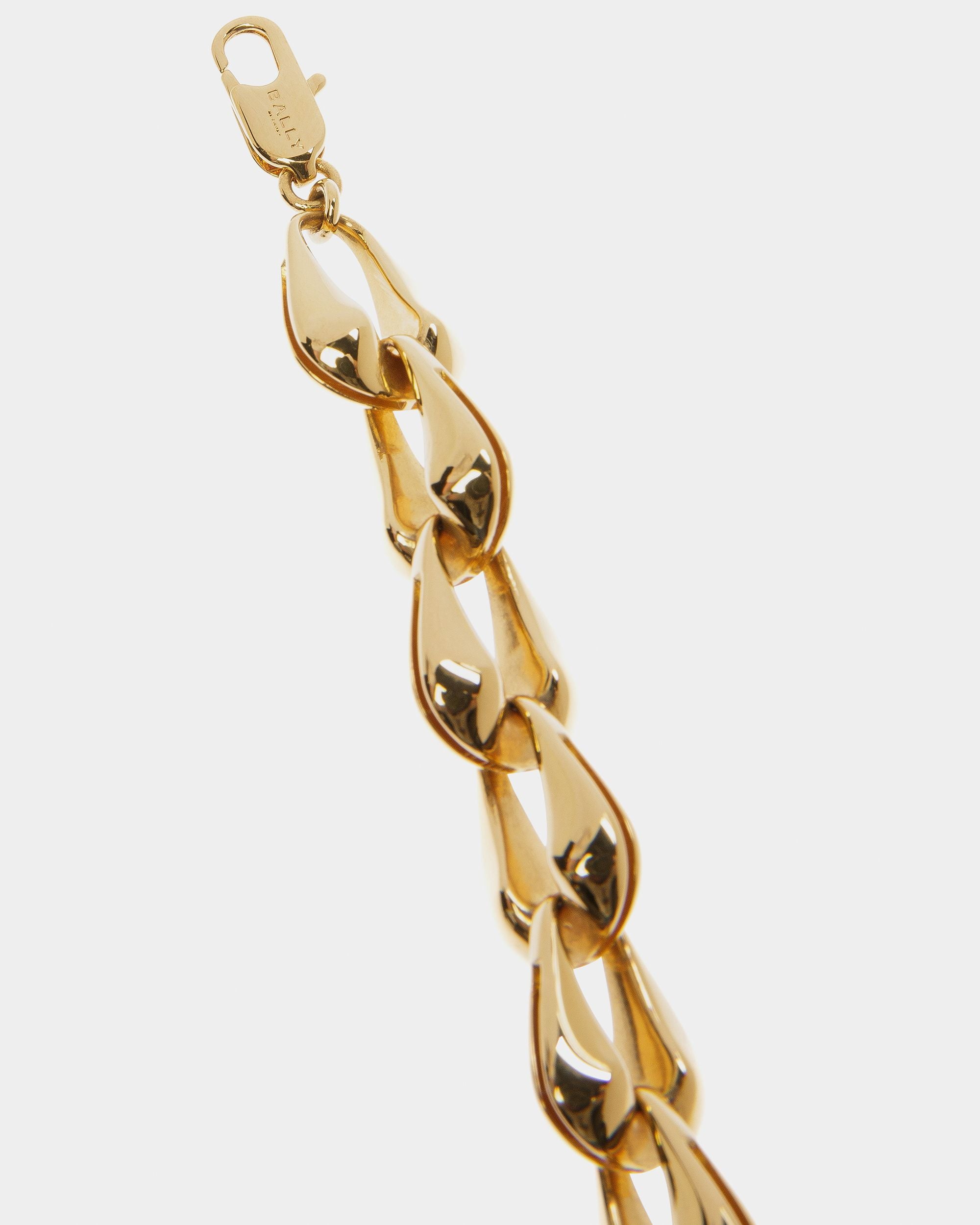 Dickes Kettenarmband In Gelbgold - Damen - Bally - 03
