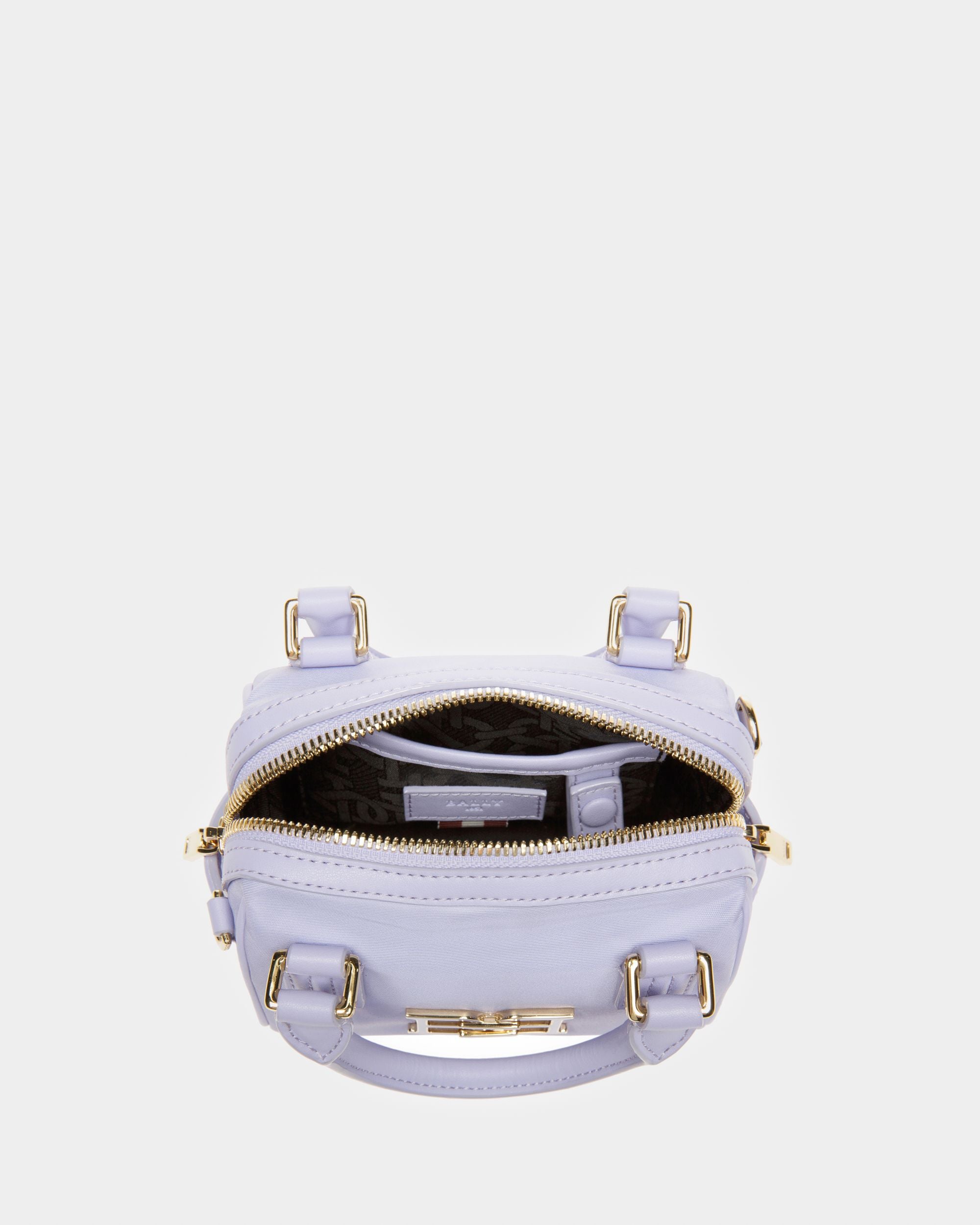 Evin Minibag Aus Fliederfarbenem Nylon - Damen - Bally - 03