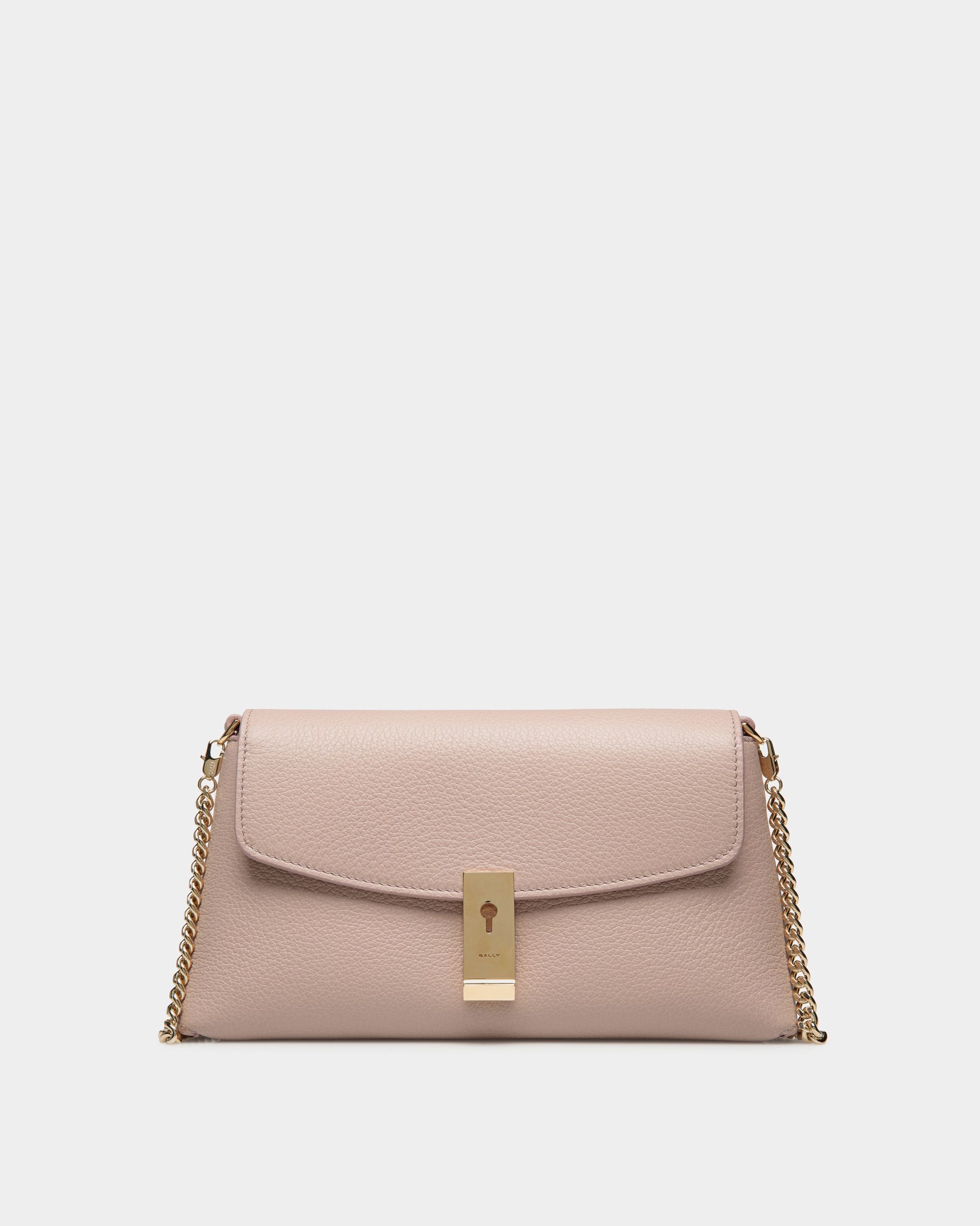 Lock Me Multifunktionale Minitasche Aus Genarbtem Leder In Hellbeige - Damen - Bally - 01