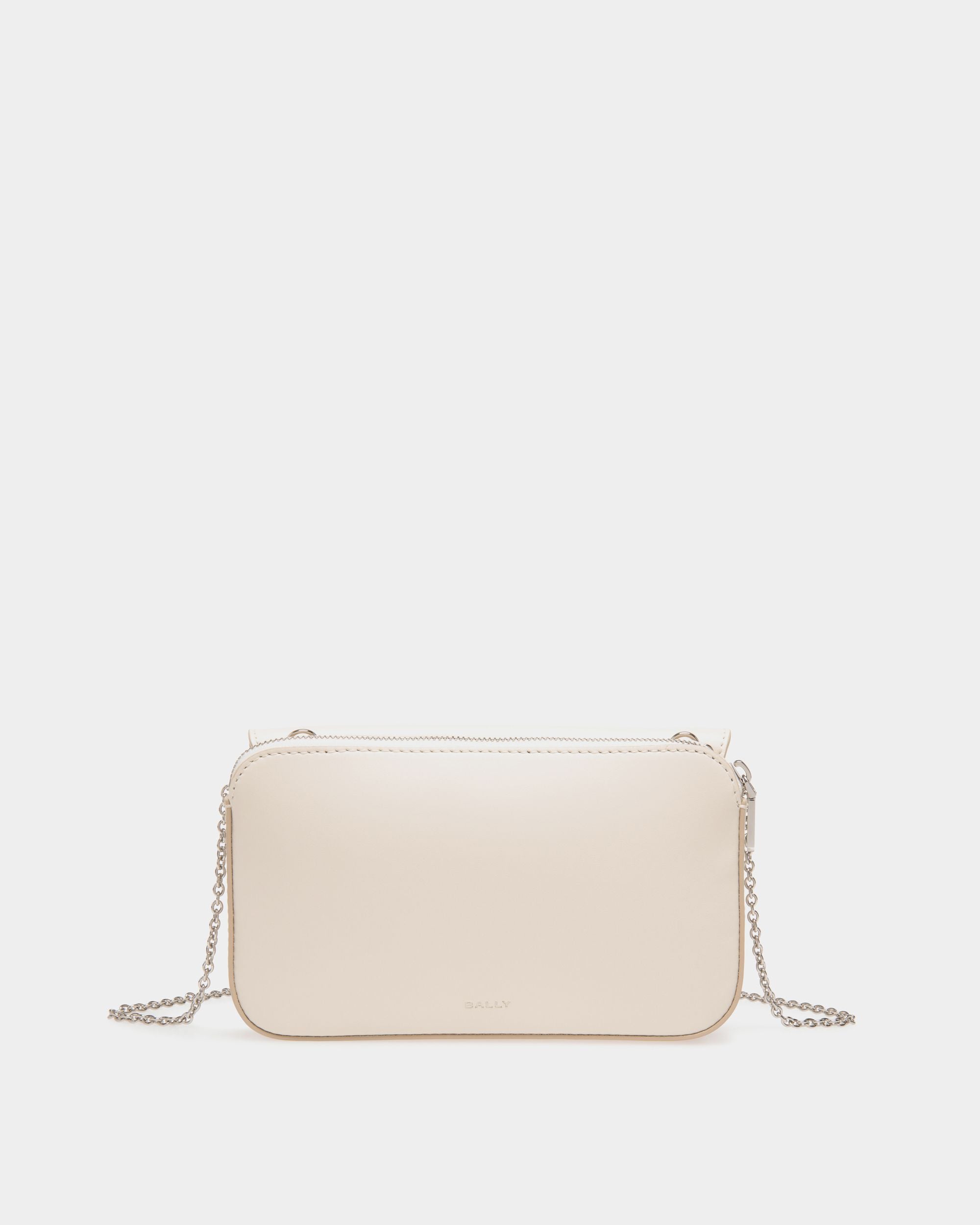 Ollam Smartphone-Tasche Aus Weißem Leder - Damen - Bally - 02