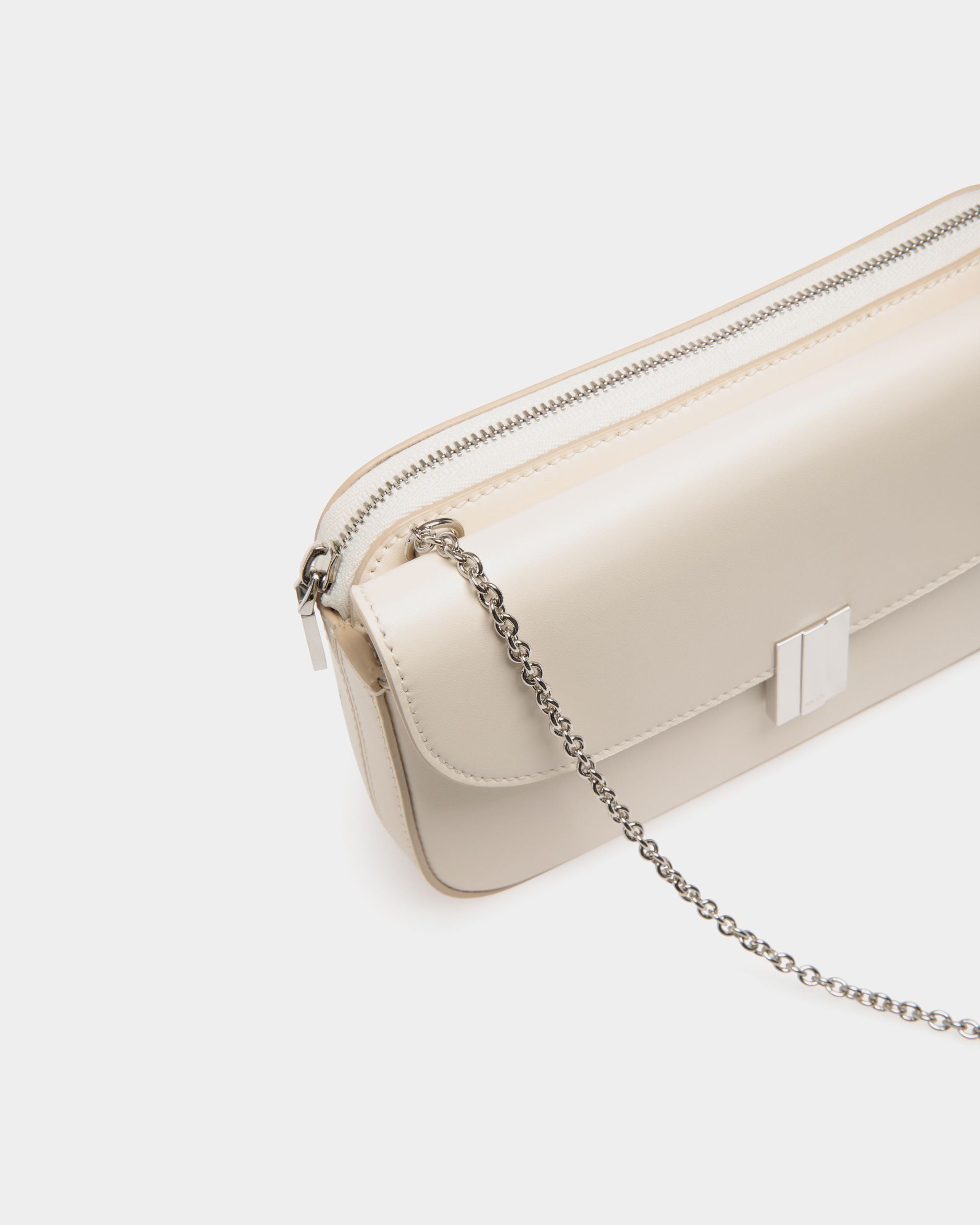 Ollam Smartphone-Tasche Aus Weißem Leder - Damen - Bally - 04