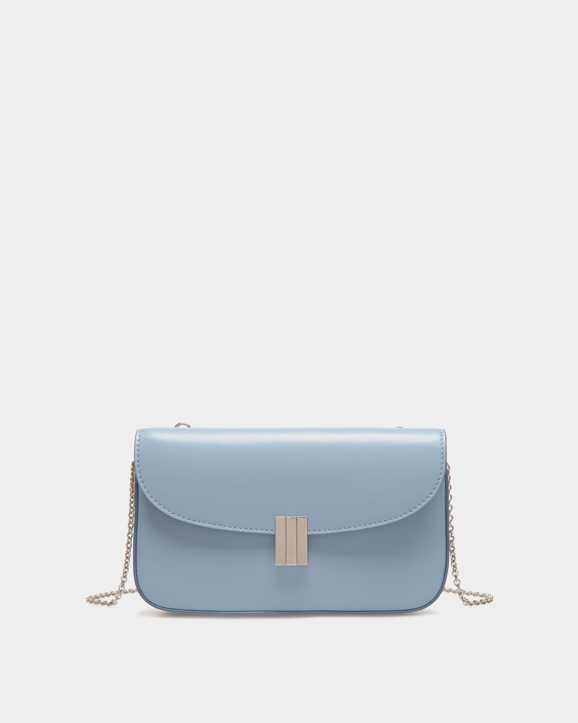 Ollam Smartphone-Tasche Aus Leder In Light Blue - Damen - Bally - 01