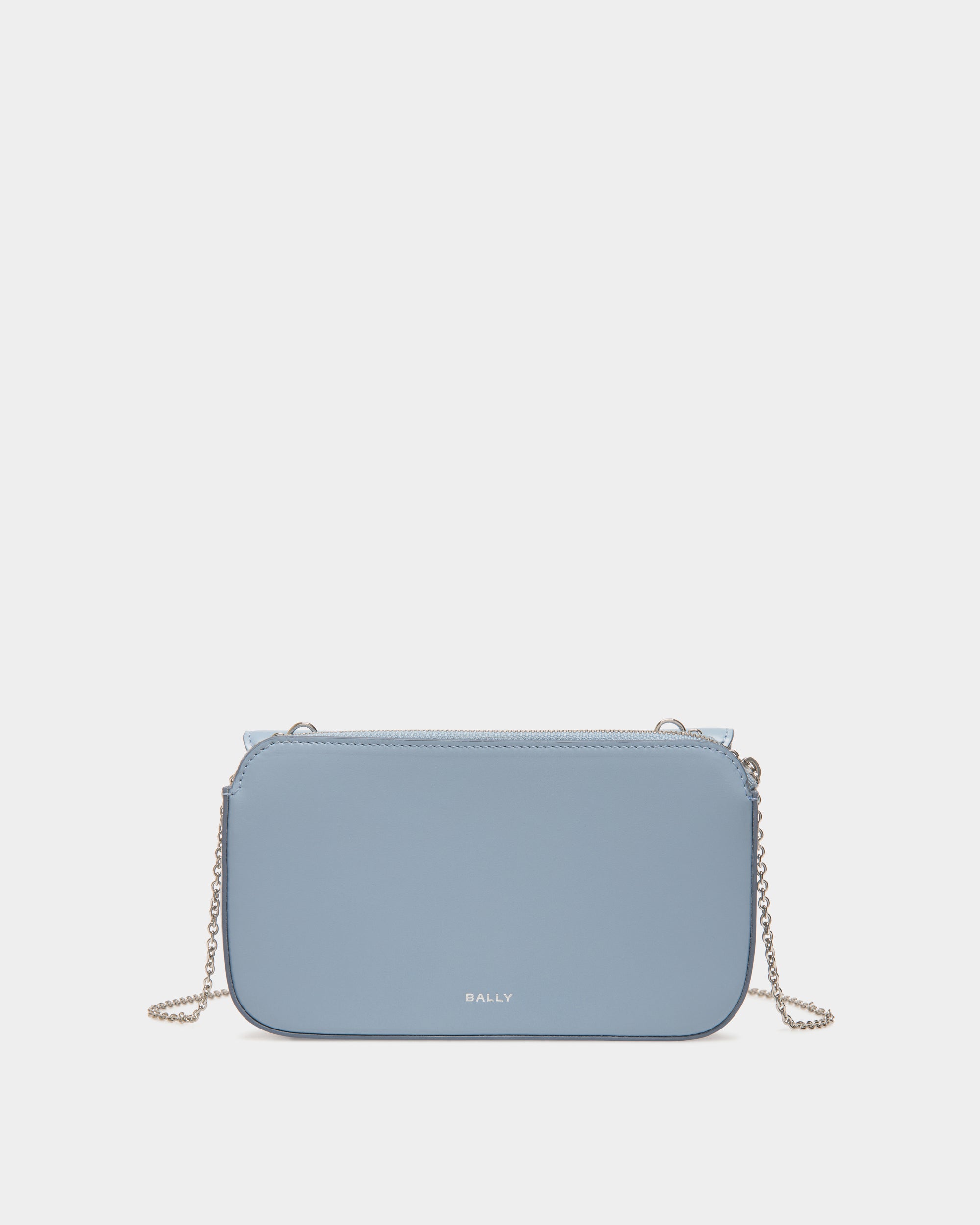 Ollam Smartphone-Tasche Aus Leder In Light Blue - Damen - Bally - 02