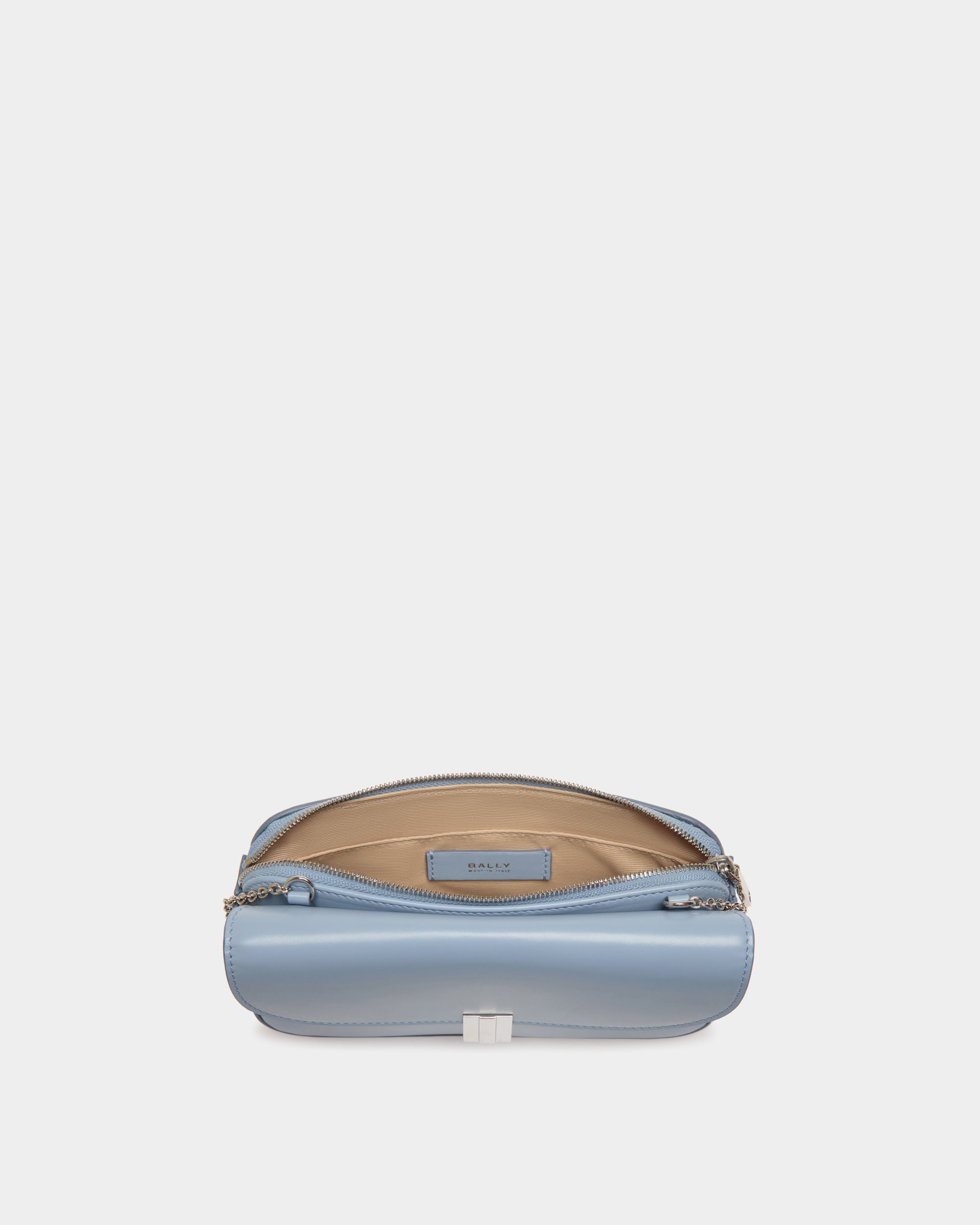 Ollam Smartphone-Tasche Aus Leder In Light Blue - Damen - Bally - 03