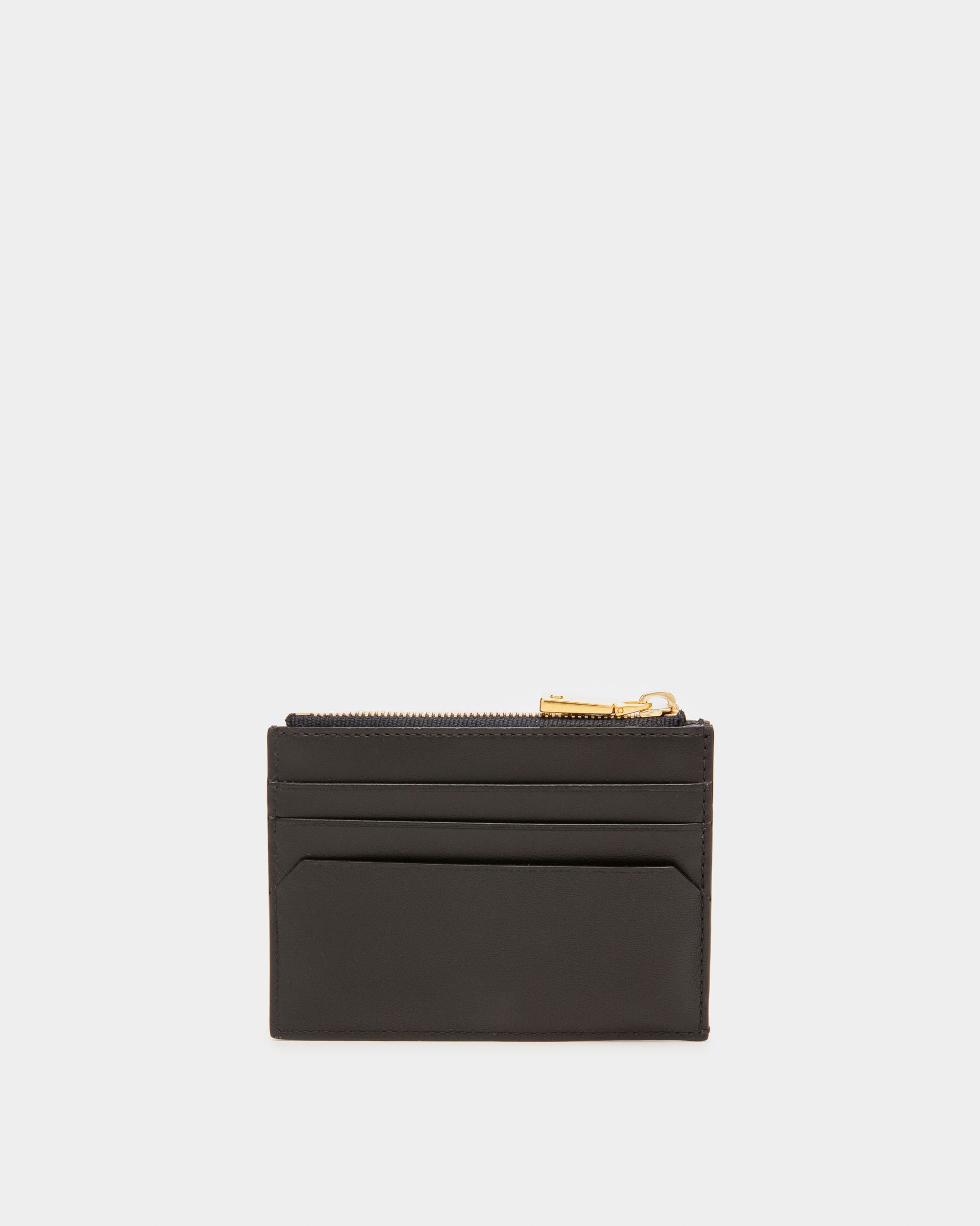 Justy Portemonnaie Aus Schwarzem Leder - Damen - Bally - 02