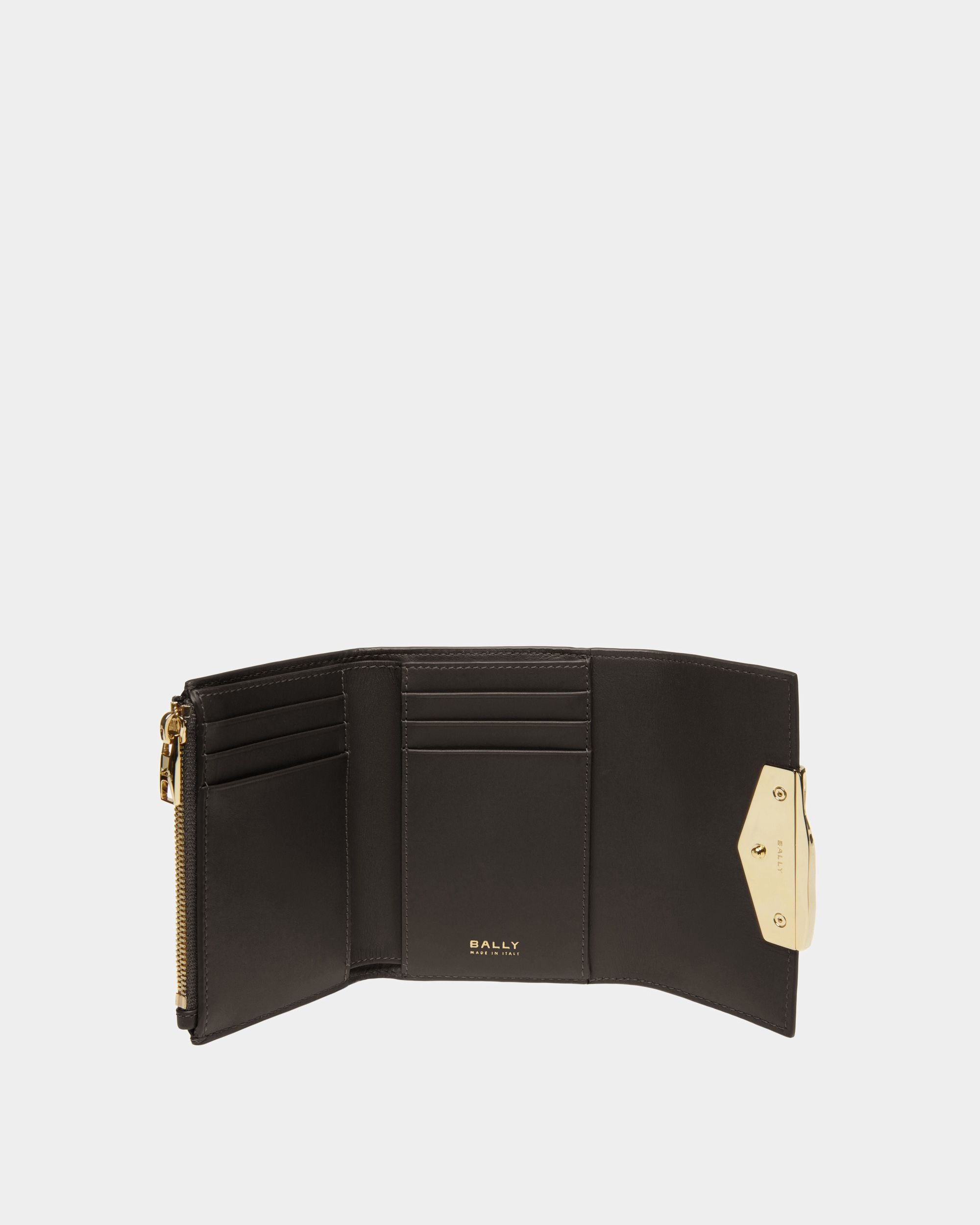 Baroque Geldbörse Aus Leder in Schwarz - Damen - Bally - 03