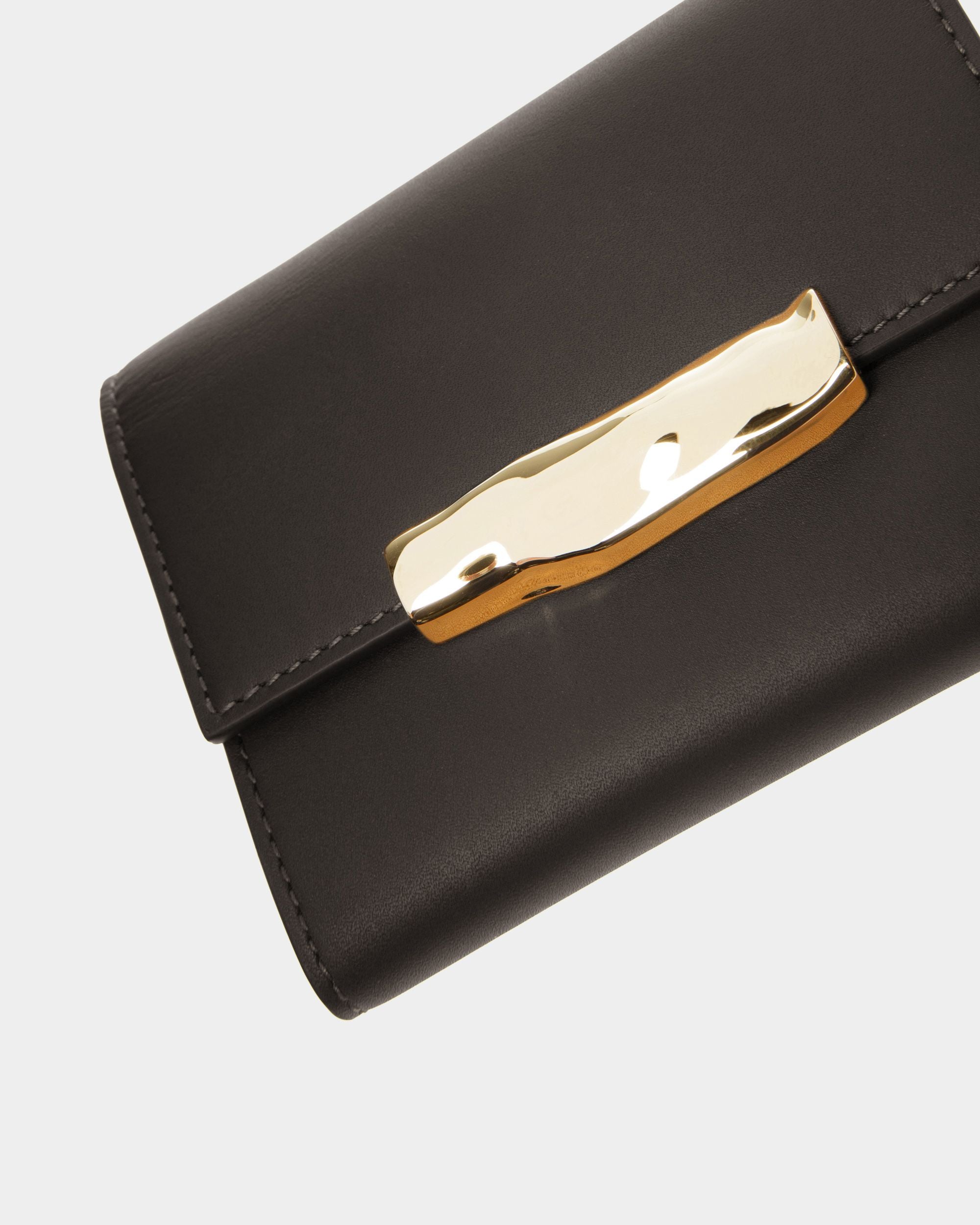 Baroque Geldbörse Aus Leder in Schwarz - Damen - Bally - 04