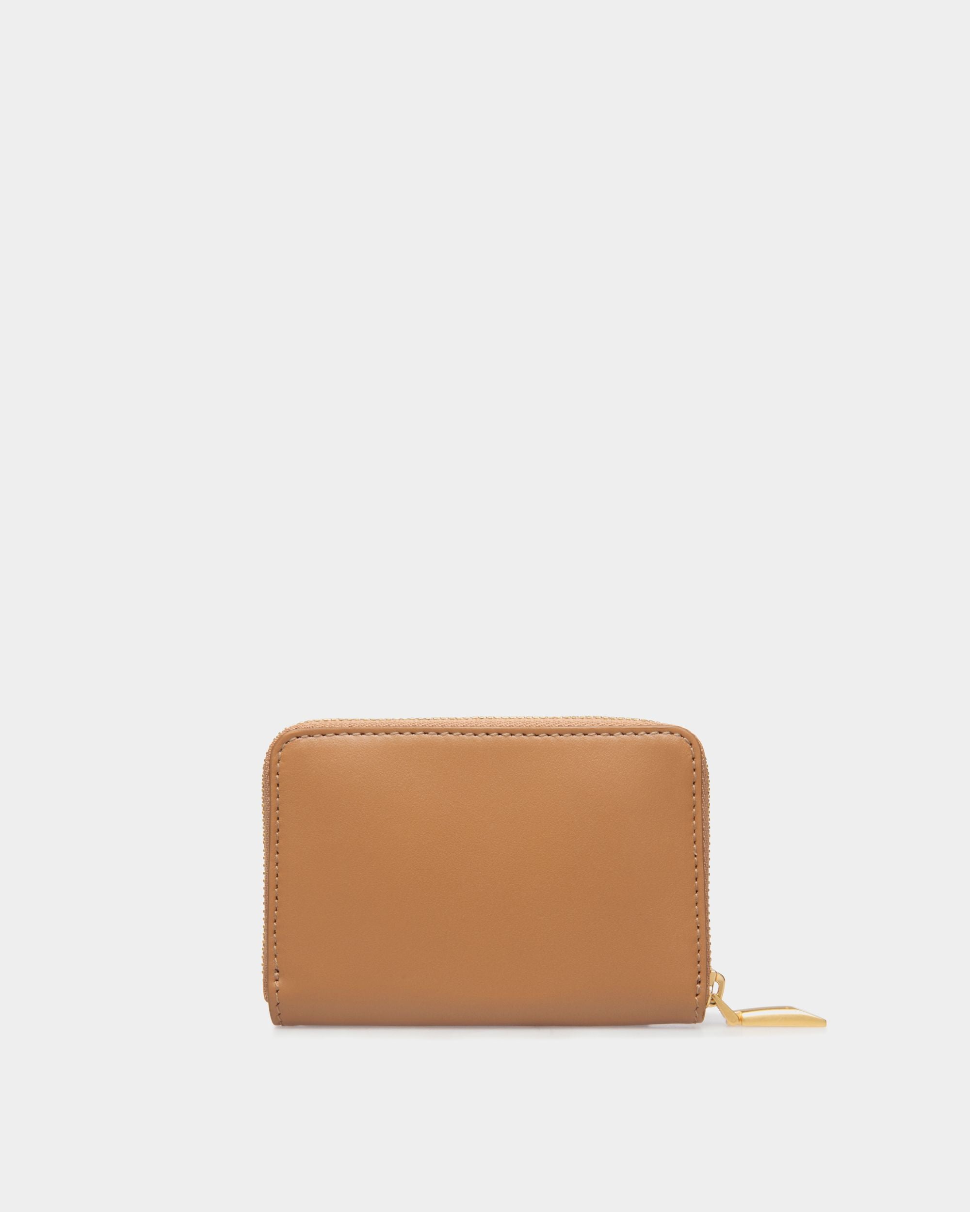 Emblem Wallet In Brown Leather - Damen - Bally - 02