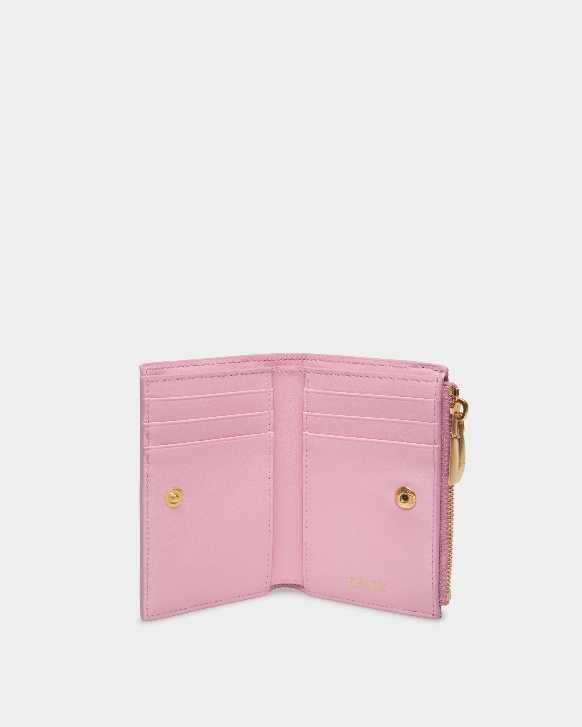 Bally Spell Geldbörse Aus Leder In Rosa - Damen - Bally - 03