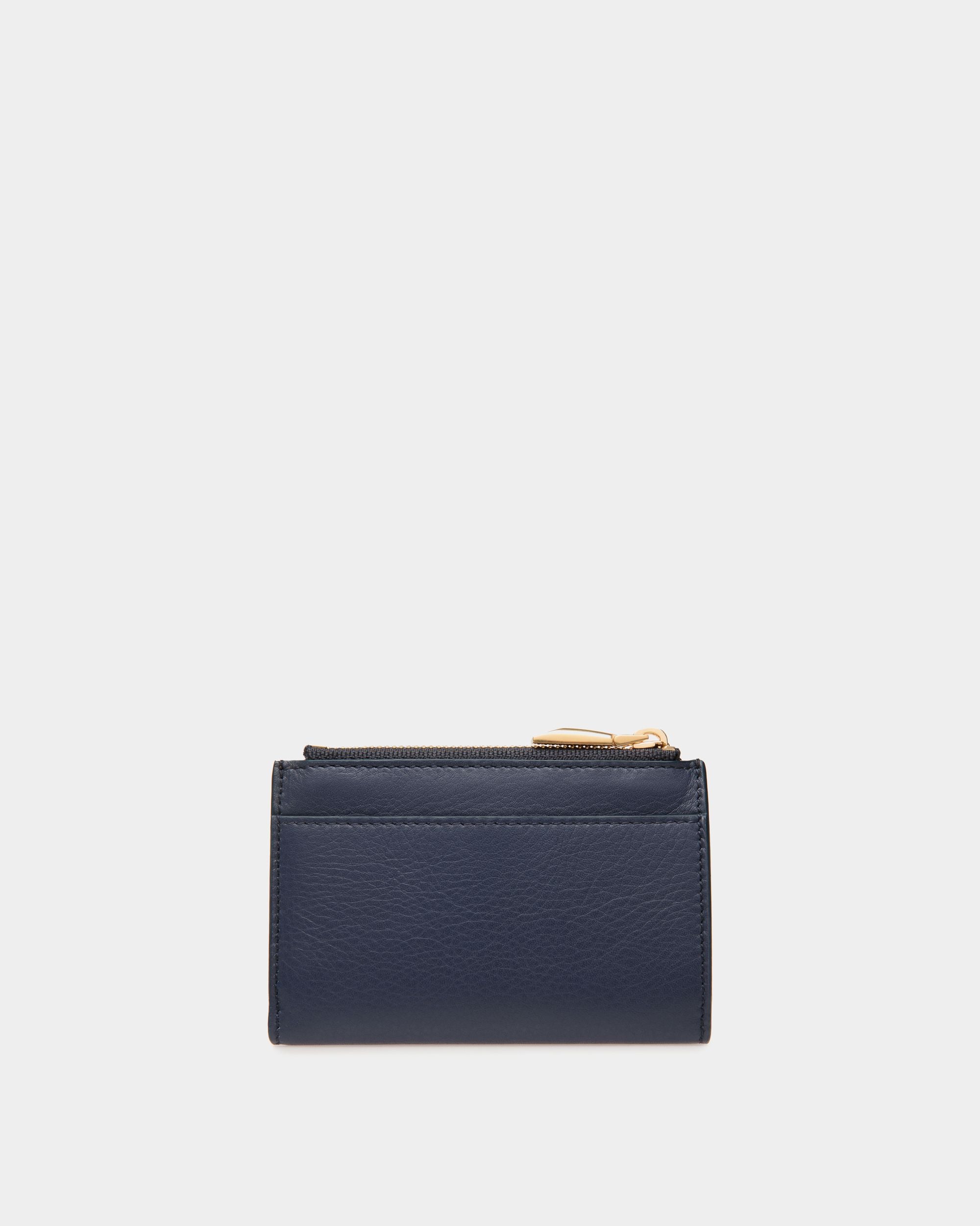 Bally Spell Geldbörse Aus Leder In Navy Blue - Damen - Bally - 02