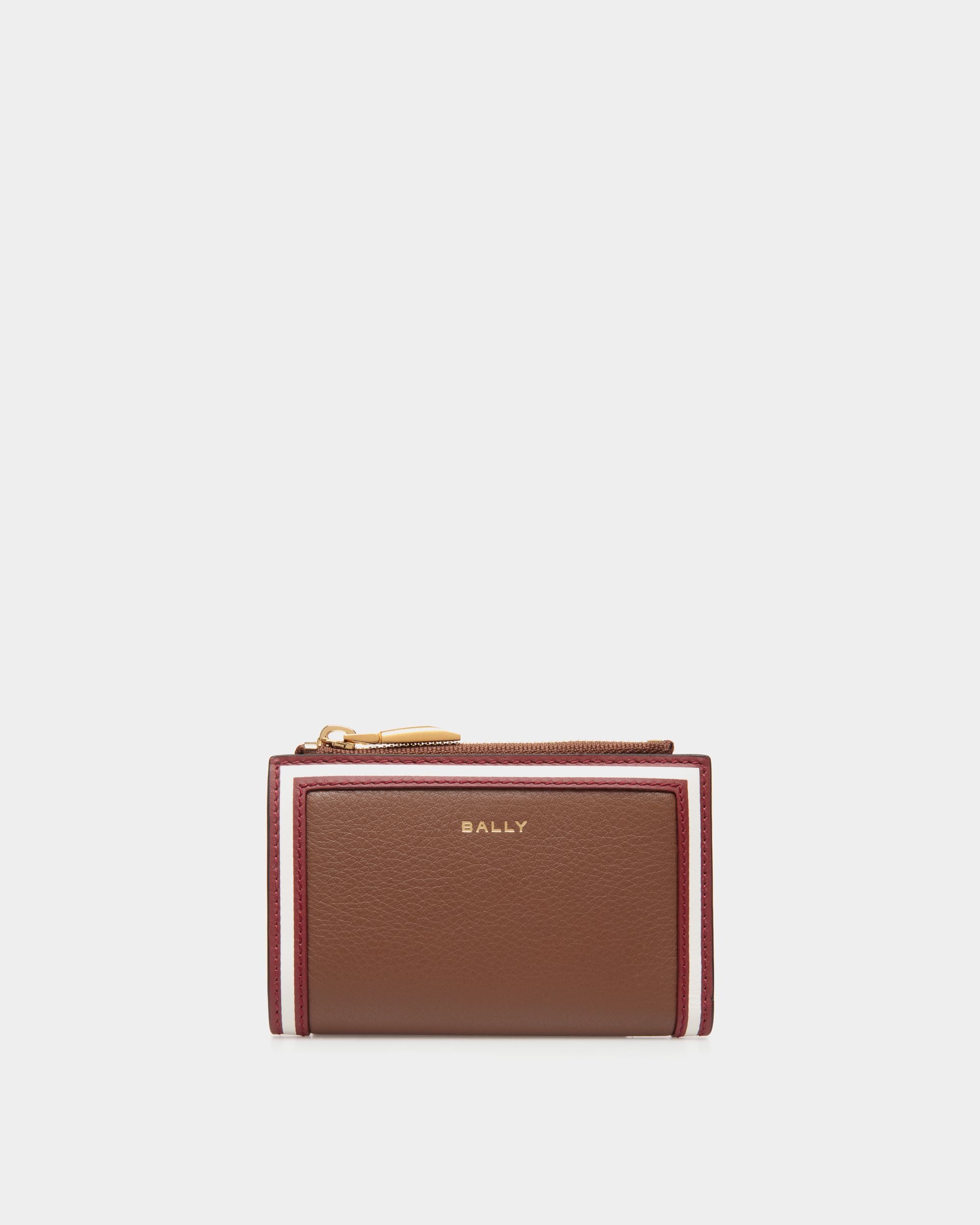 Code Geldbörse Aus Leder In Braun - Damen - Bally - 01