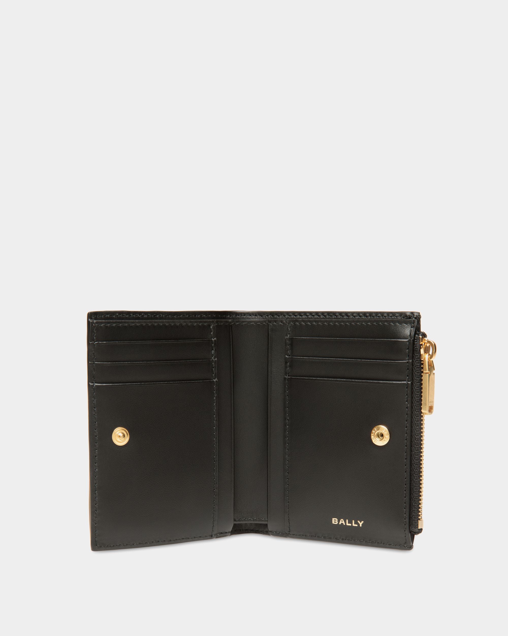 Code Geldbörse Aus Schwarzem Leder - Damen - Bally - 03
