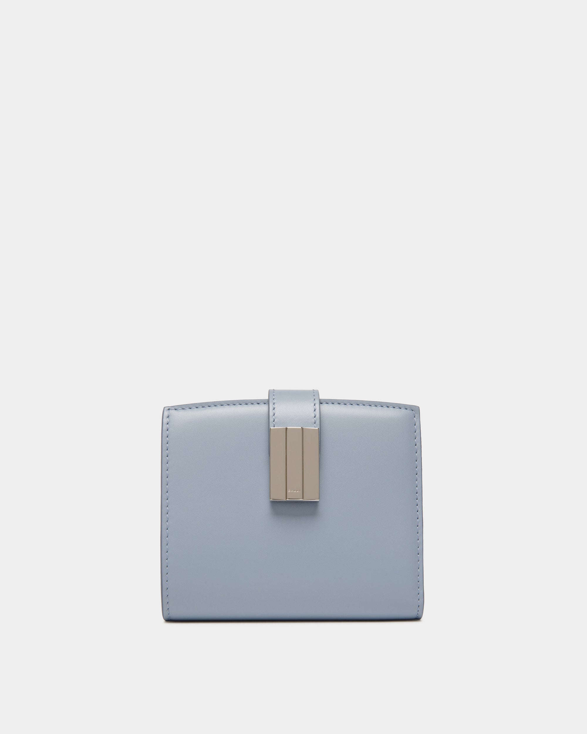 Ollam Geldbörse Aus Leder In Light Blue - Damen - Bally - 01