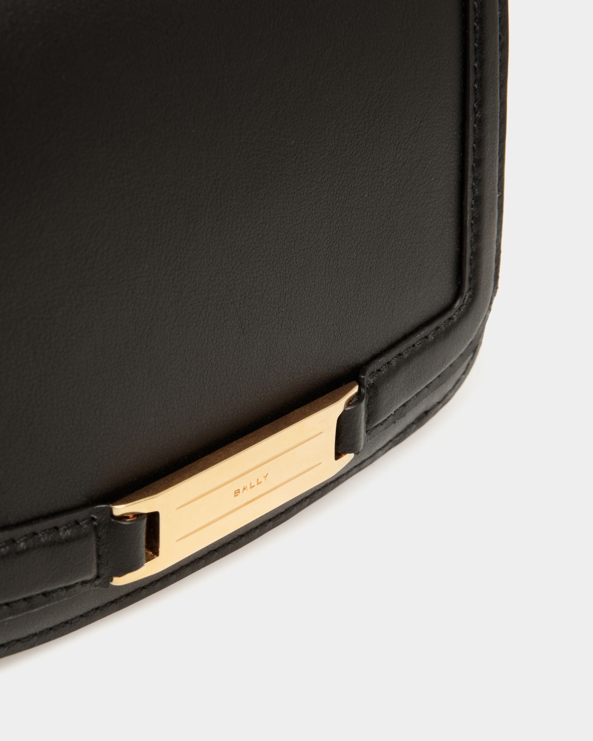 Geldbörse Deco Aus Leder In Schwarz - Damen - Bally - 04