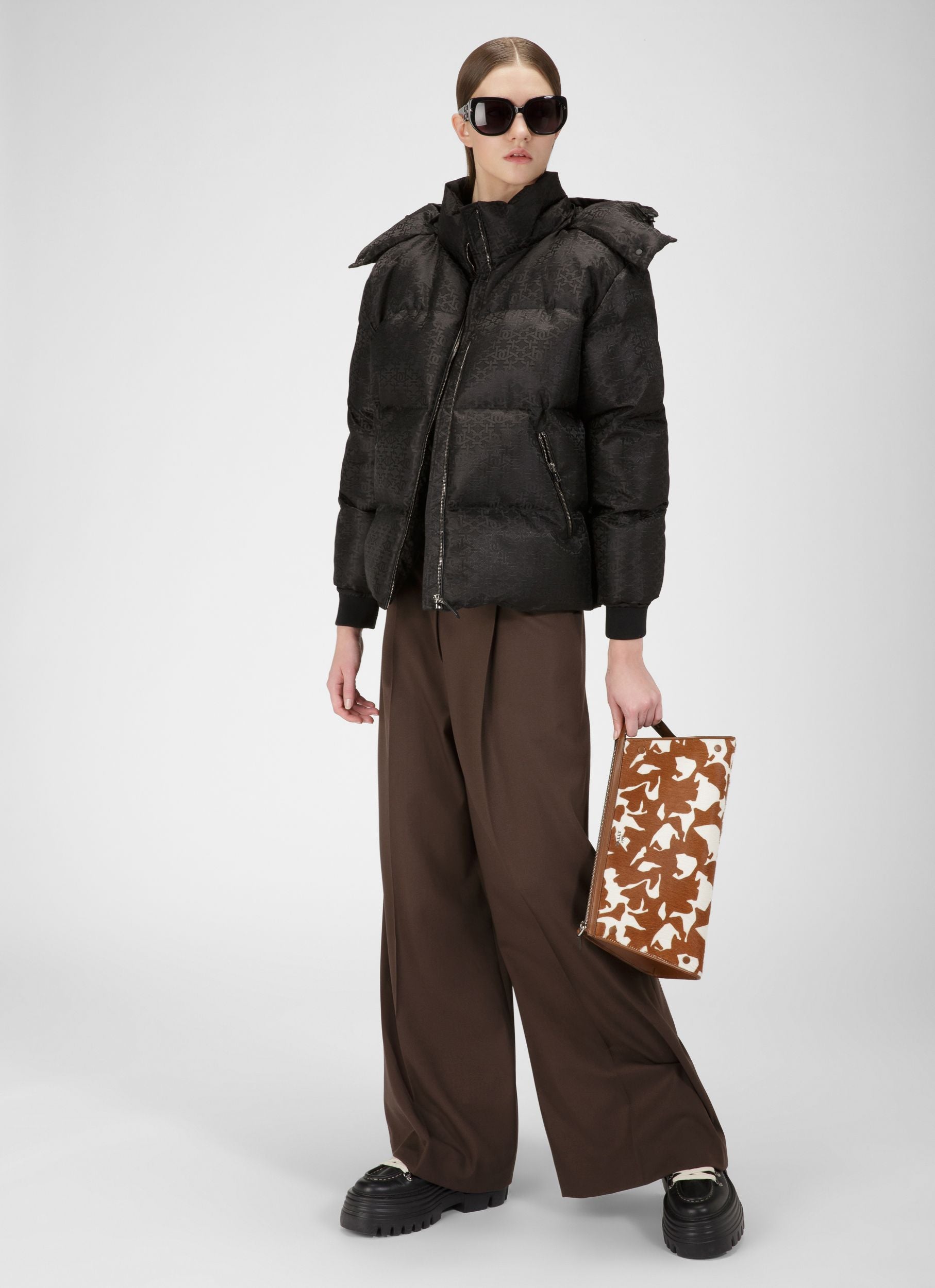 Oberbekleidung Aus Schwarzem Nylon - Damen - Bally - 04