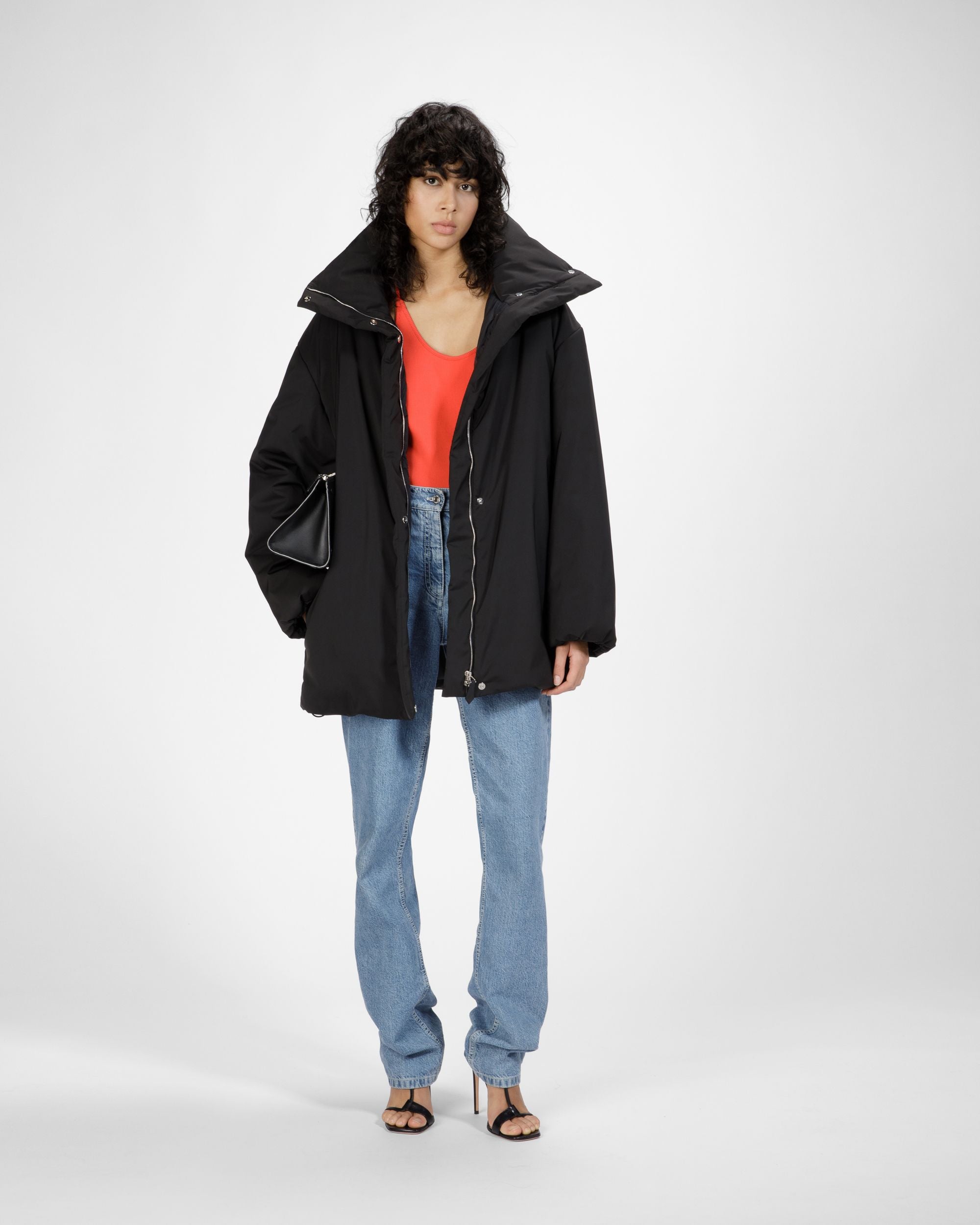 Polyesterjacke In Schwarz - Damen - Bally - 05