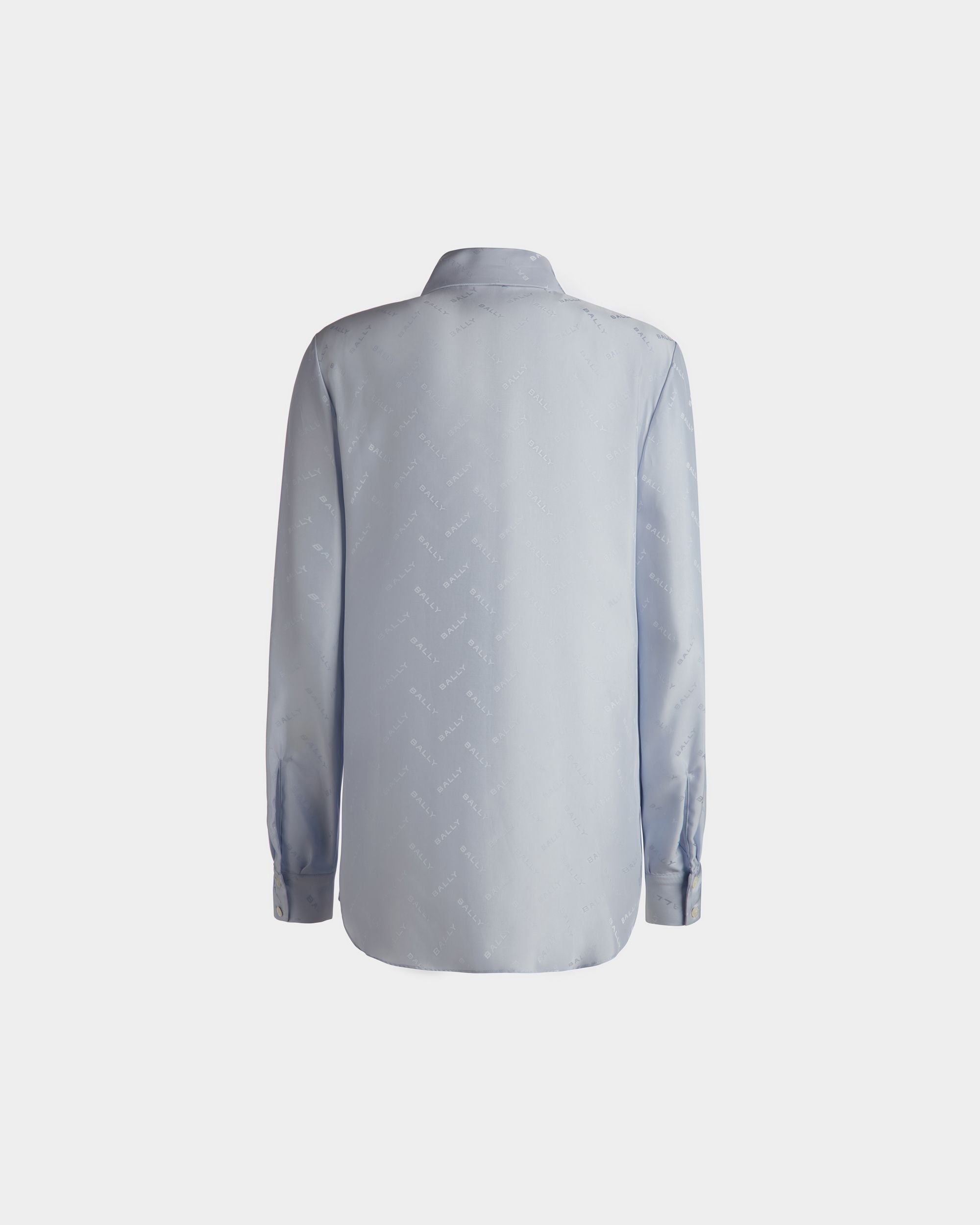 Bluse In Hellblau - Damen - Bally - 03