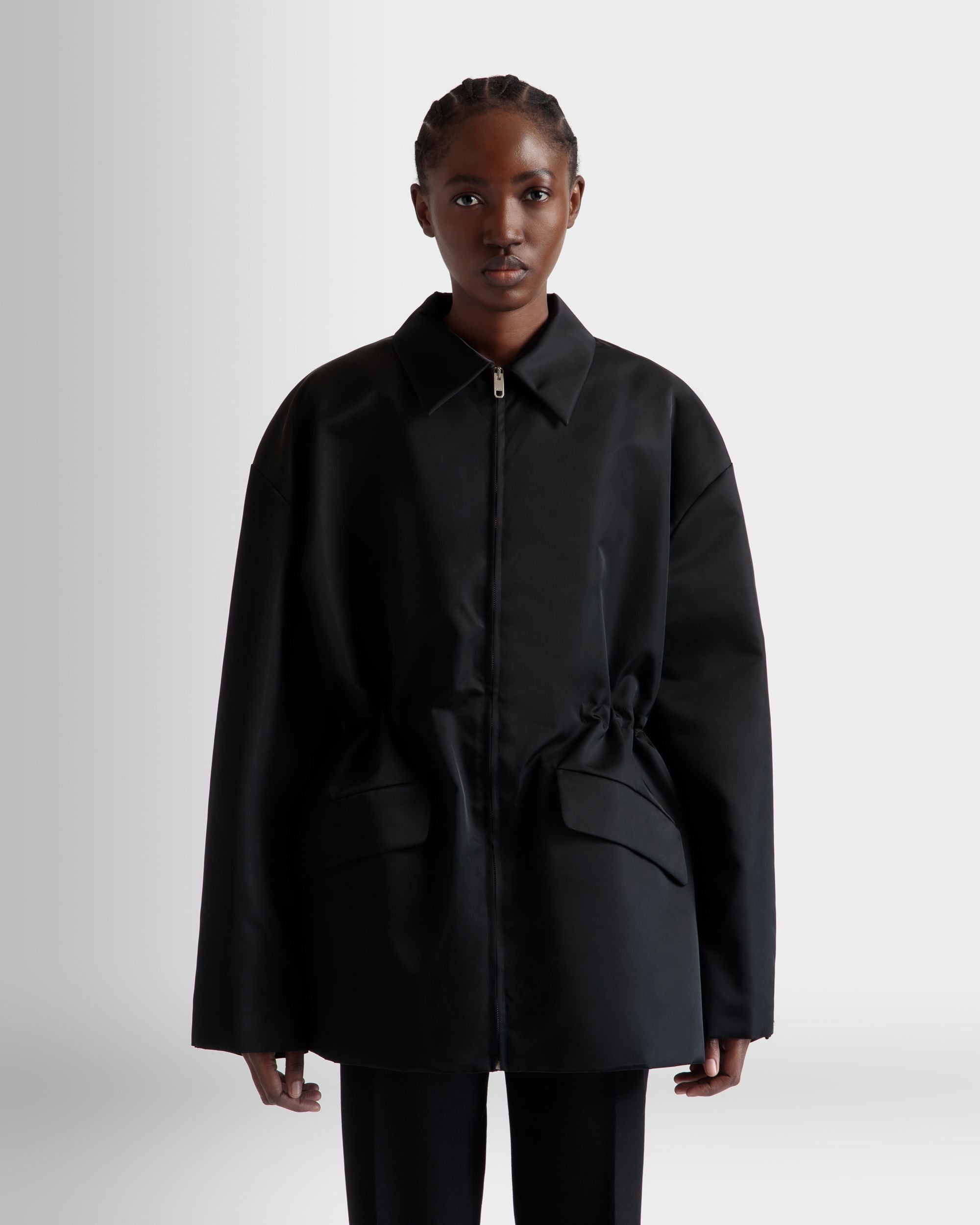 Jacke Aus Nylon In Schwarz - Damen - Bally - 08