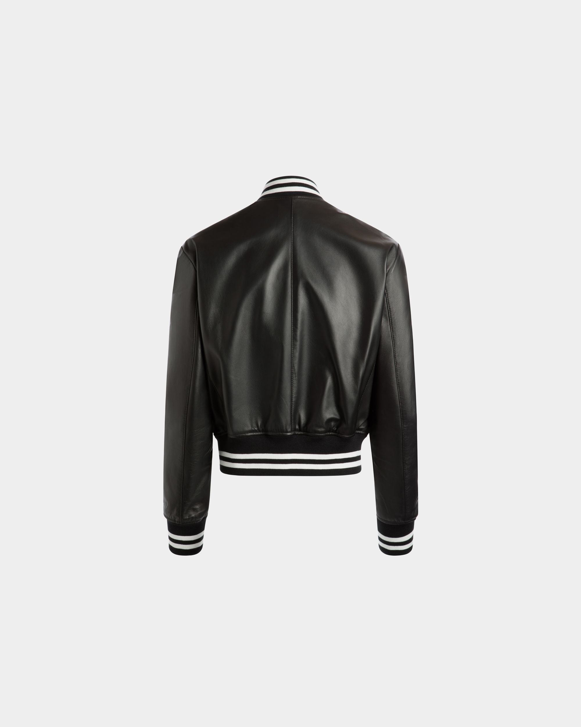 Jacket In Black Leather - Damen - Bally - 03