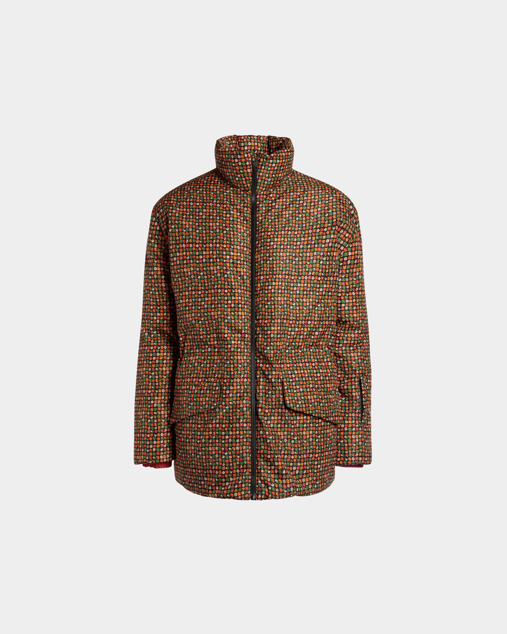 Winter Capsule Steppjacke Mit Alpenblumen Aus Mehrfarbigem, Recyceltem Nylon - Damen - Bally - 01