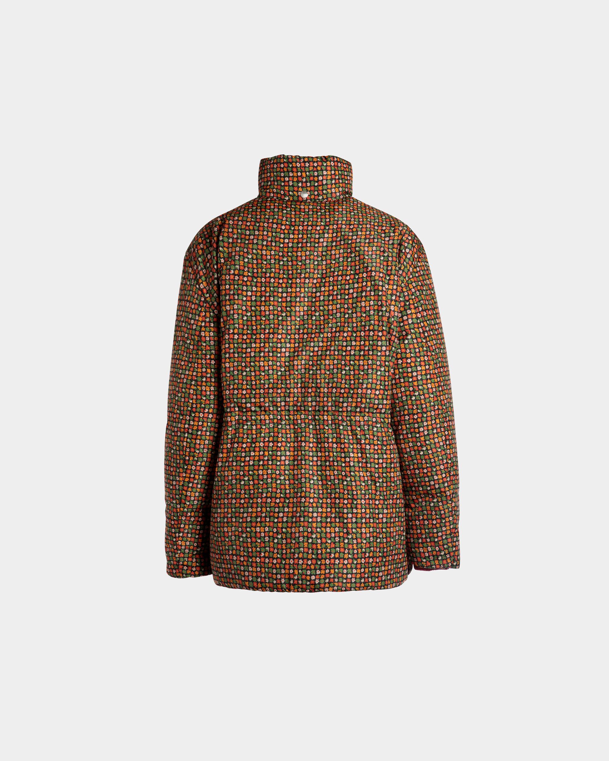 Winter Capsule Steppjacke Mit Alpenblumen Aus Mehrfarbigem, Recyceltem Nylon - Damen - Bally - 07