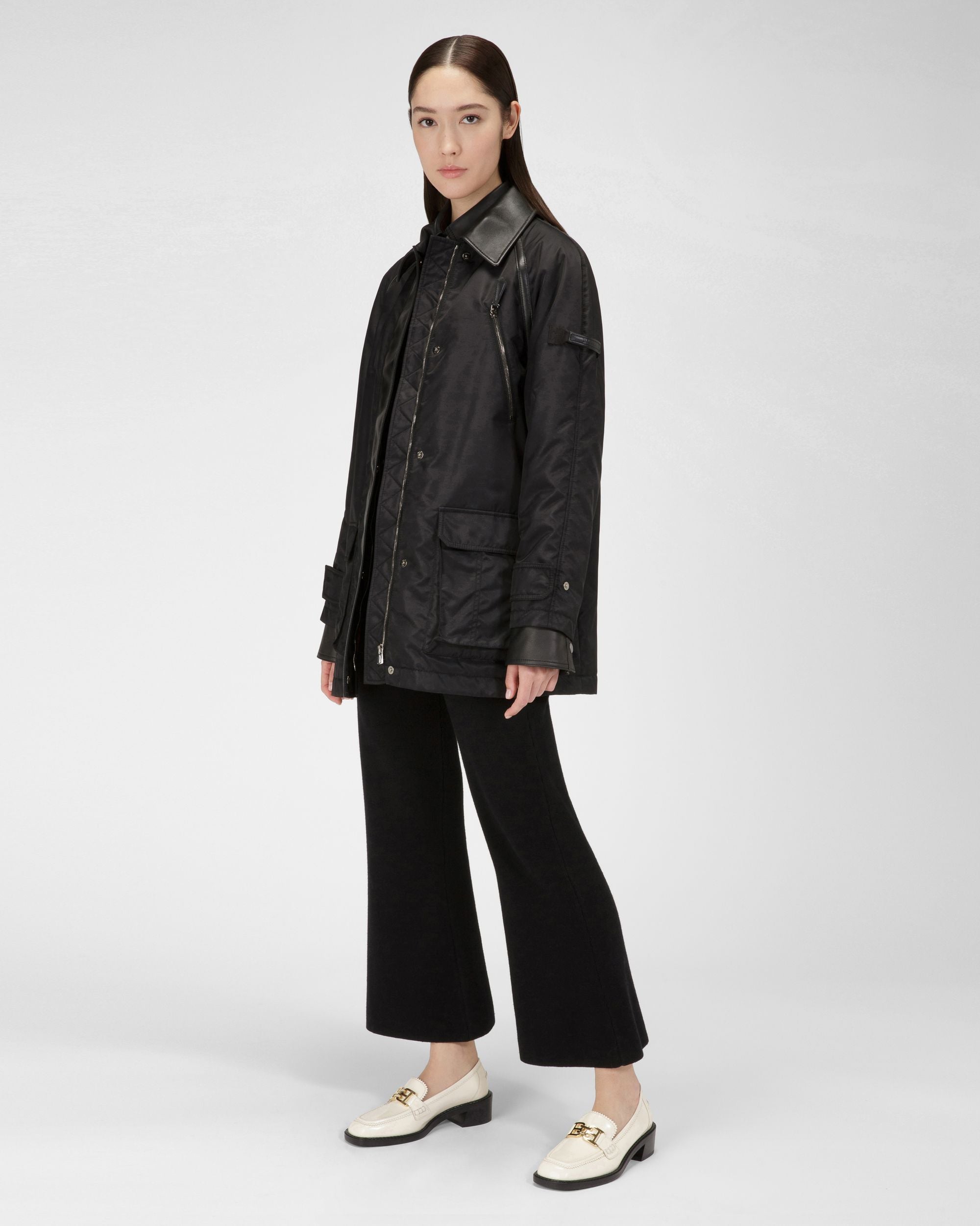 Ellyane Mokassins Aus Elfenbeinfarbenem Leder - Damen - Bally - 02