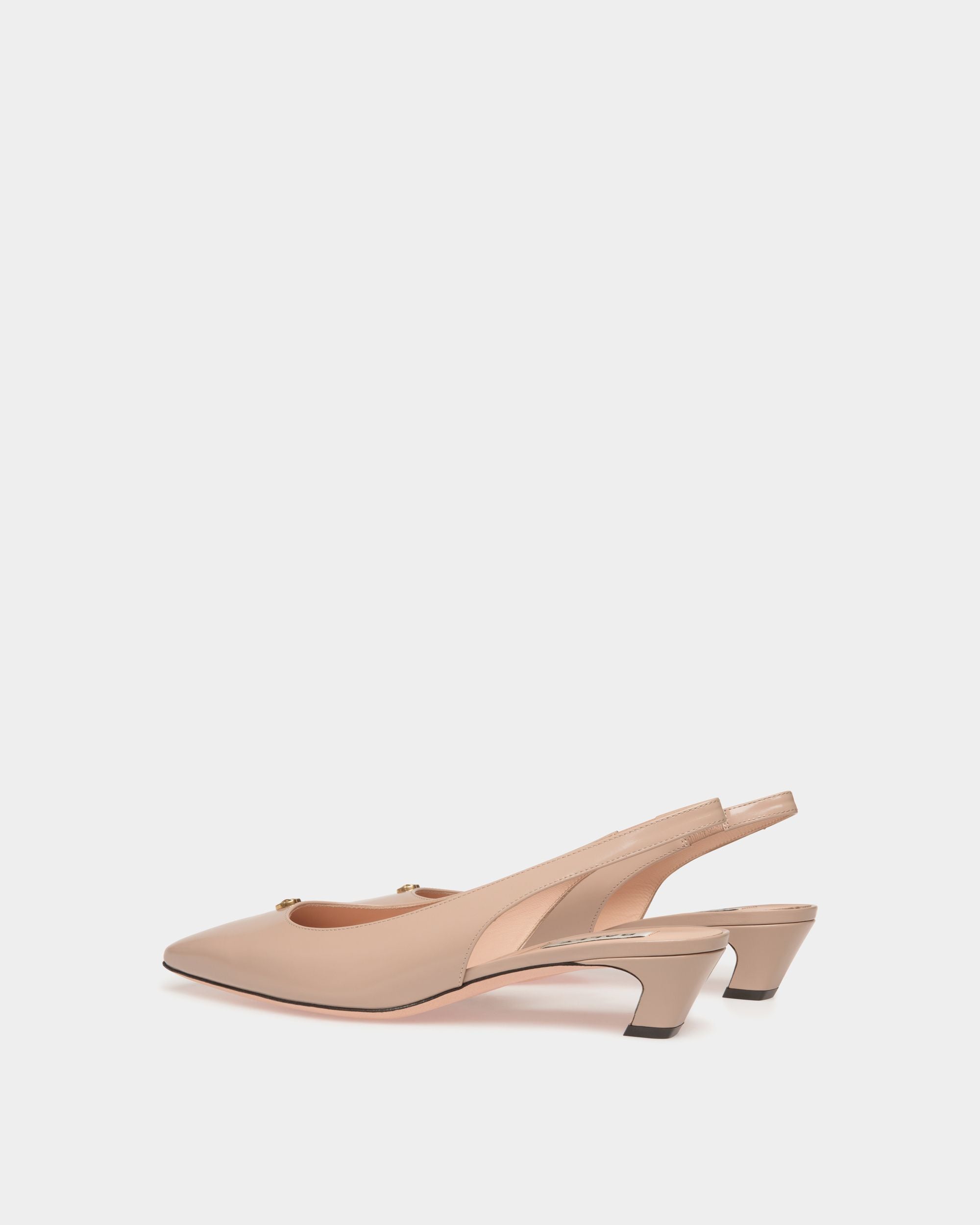 Sylt Slingpumps Aus Leder In Light Beige - Damen - Bally - 04