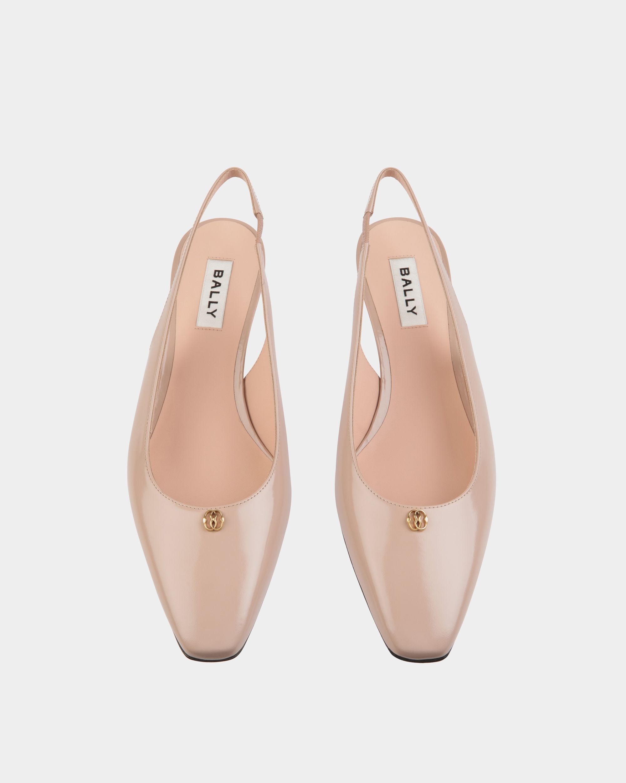 Sylt Slingpumps Aus Leder In Light Beige - Damen - Bally - 05