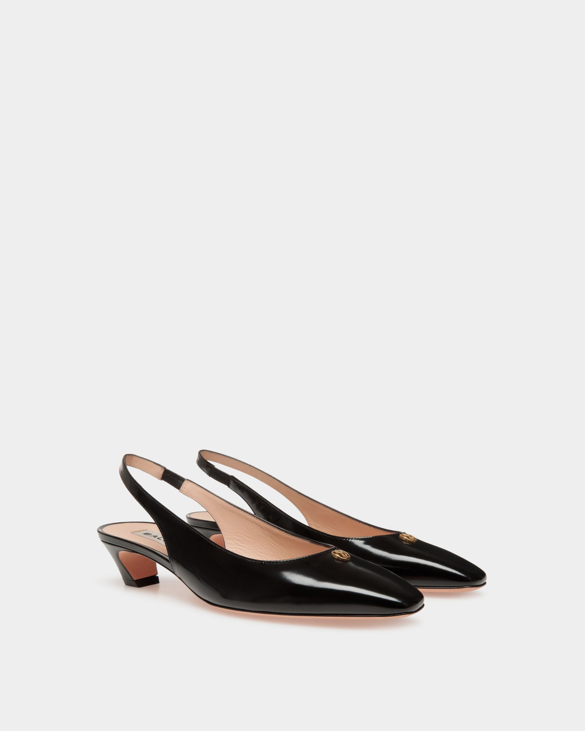 Sylt Slingpumps Aus Leder In Schwarz - Damen - Bally - 02