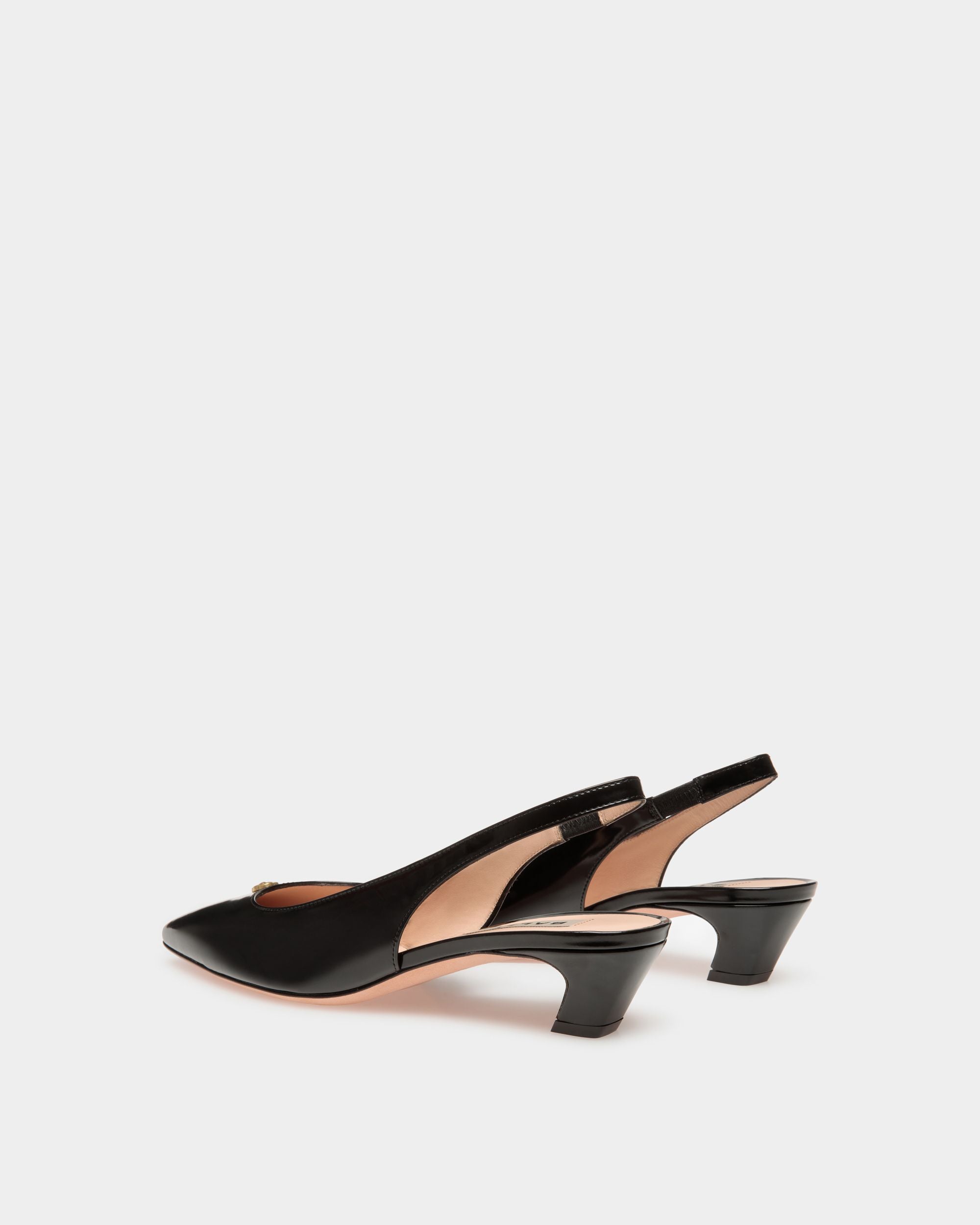 Sylt Slingpumps Aus Leder In Schwarz - Damen - Bally - 03