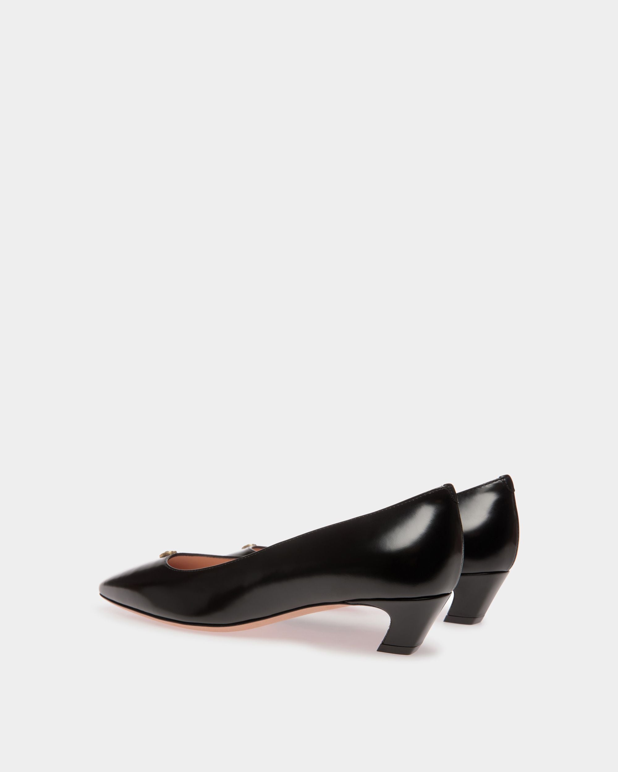 Sylt Pumps Aus Leder In Schwarz - Damen - Bally - 03