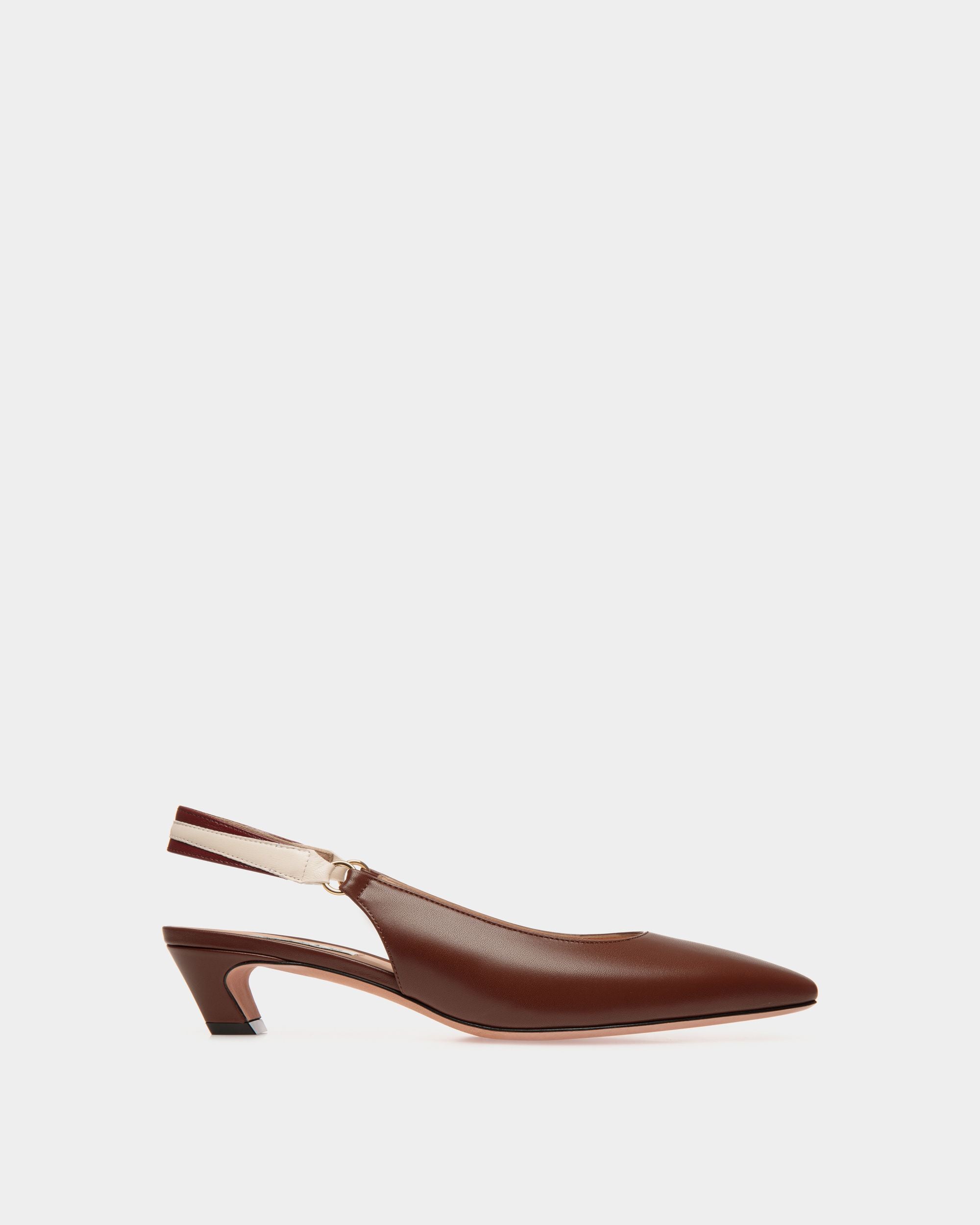 Sylt Slingpumps Aus Nappaleder In Braun - Damen - Bally - 01