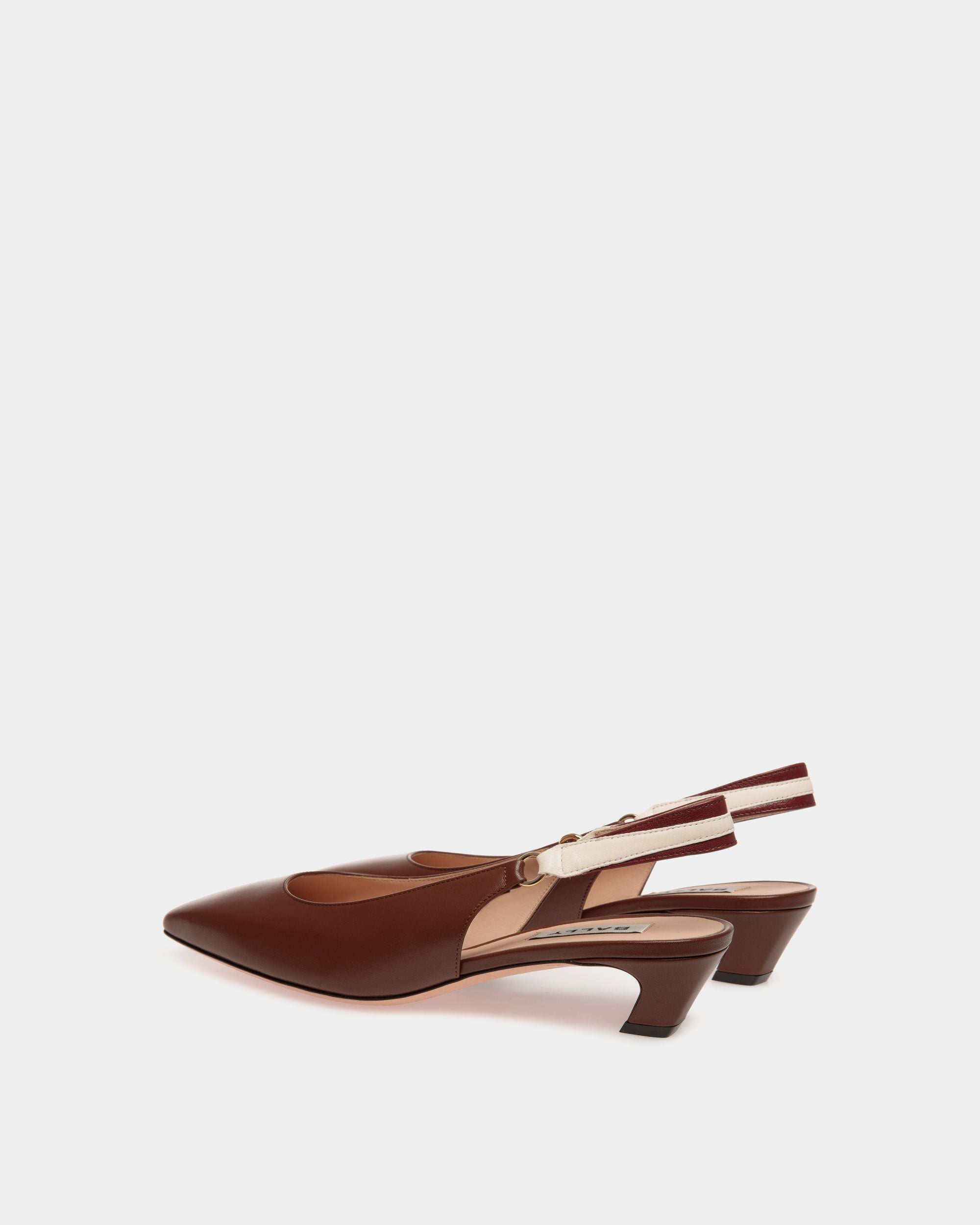 Sylt Slingpumps Aus Nappaleder In Braun - Damen - Bally - 04