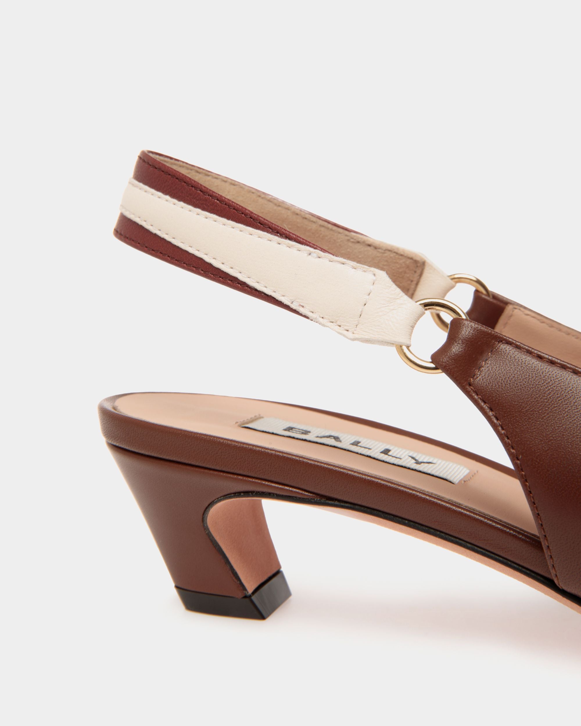 Sylt Slingpumps Aus Nappaleder In Braun - Damen - Bally - 05