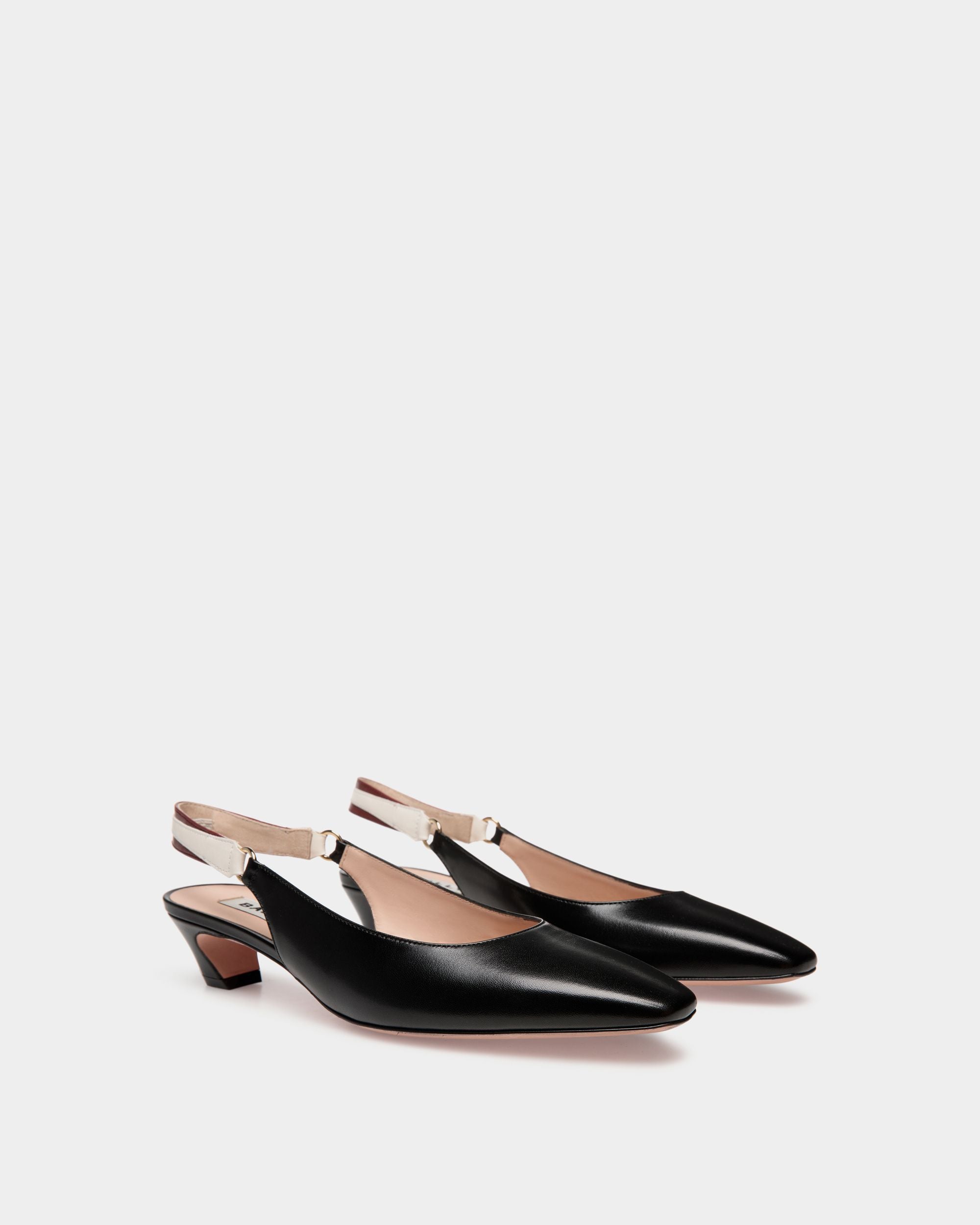 Sylt Slingpumps Aus Nappaleder In Schwarz - Damen - Bally - 03
