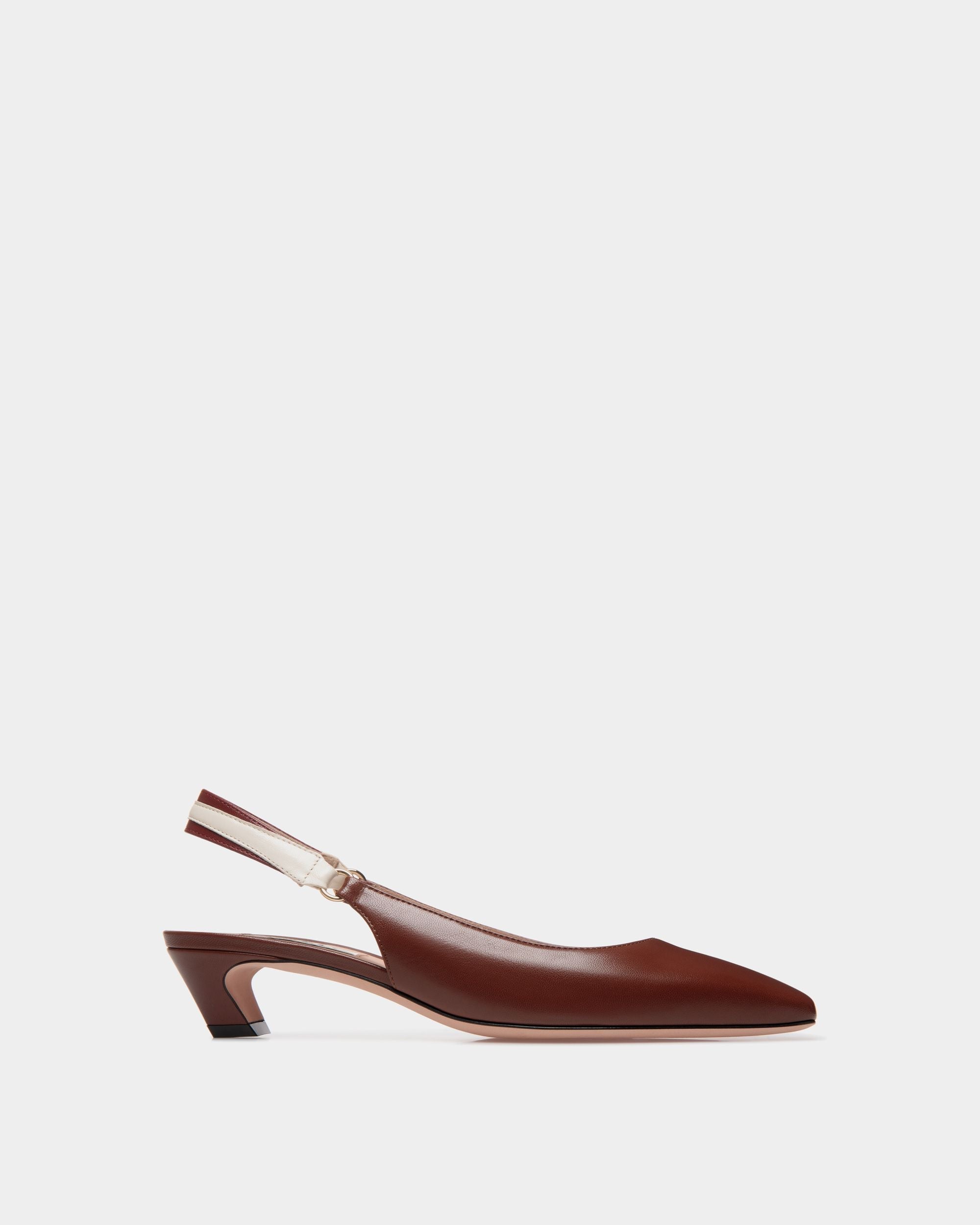 Sylt Slingpumps Aus Nappaleder In Braun - Damen - Bally - 01