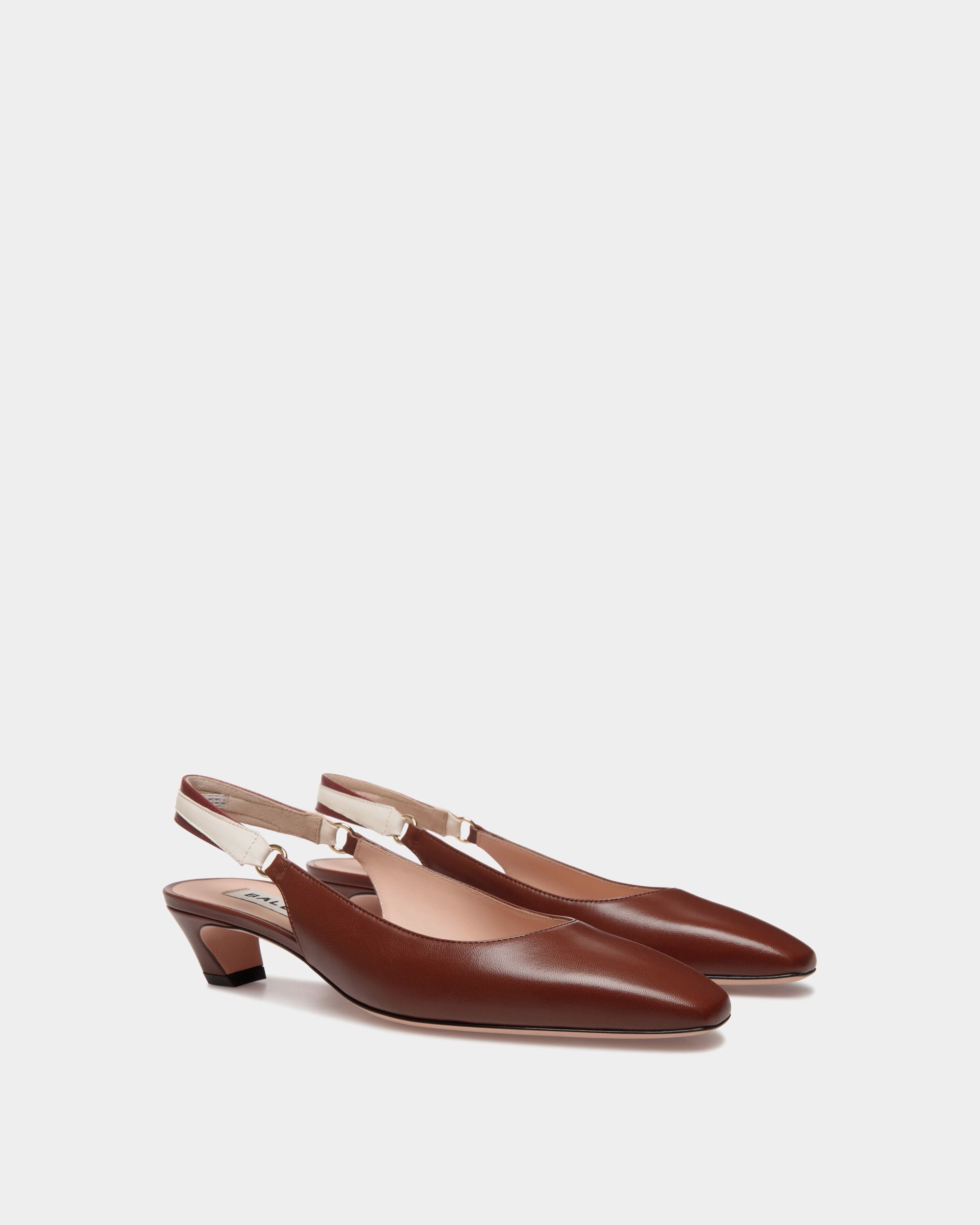 Sylt Slingpumps Aus Nappaleder In Braun - Damen - Bally - 02