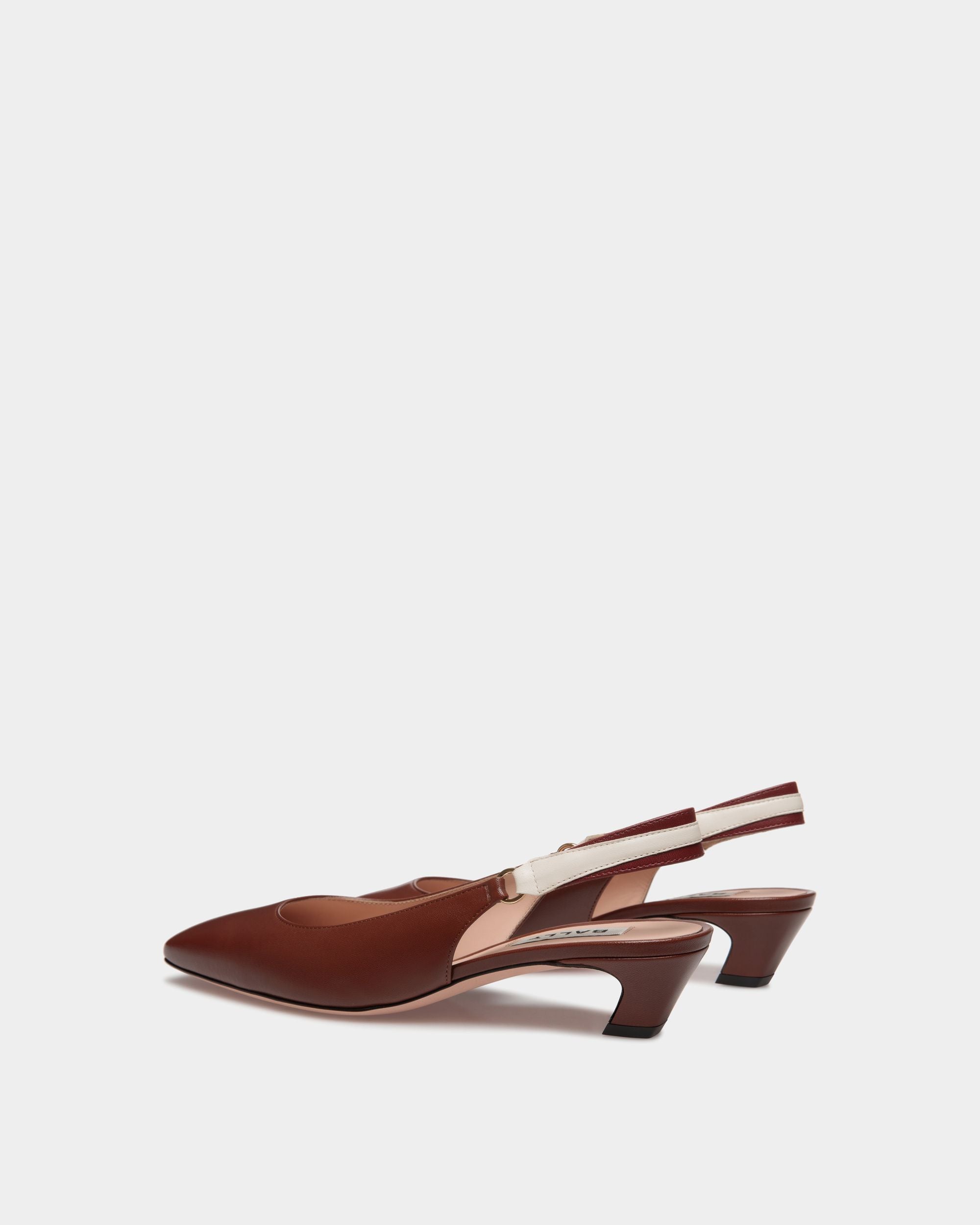 Sylt Slingpumps Aus Nappaleder In Braun - Damen - Bally - 03