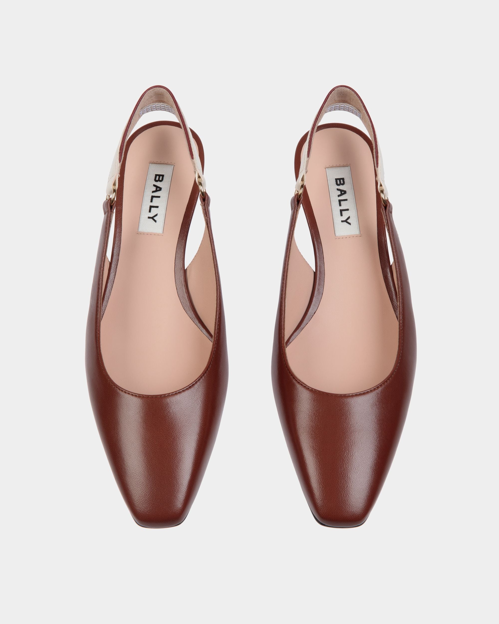 Sylt Slingpumps Aus Nappaleder In Braun - Damen - Bally - 04