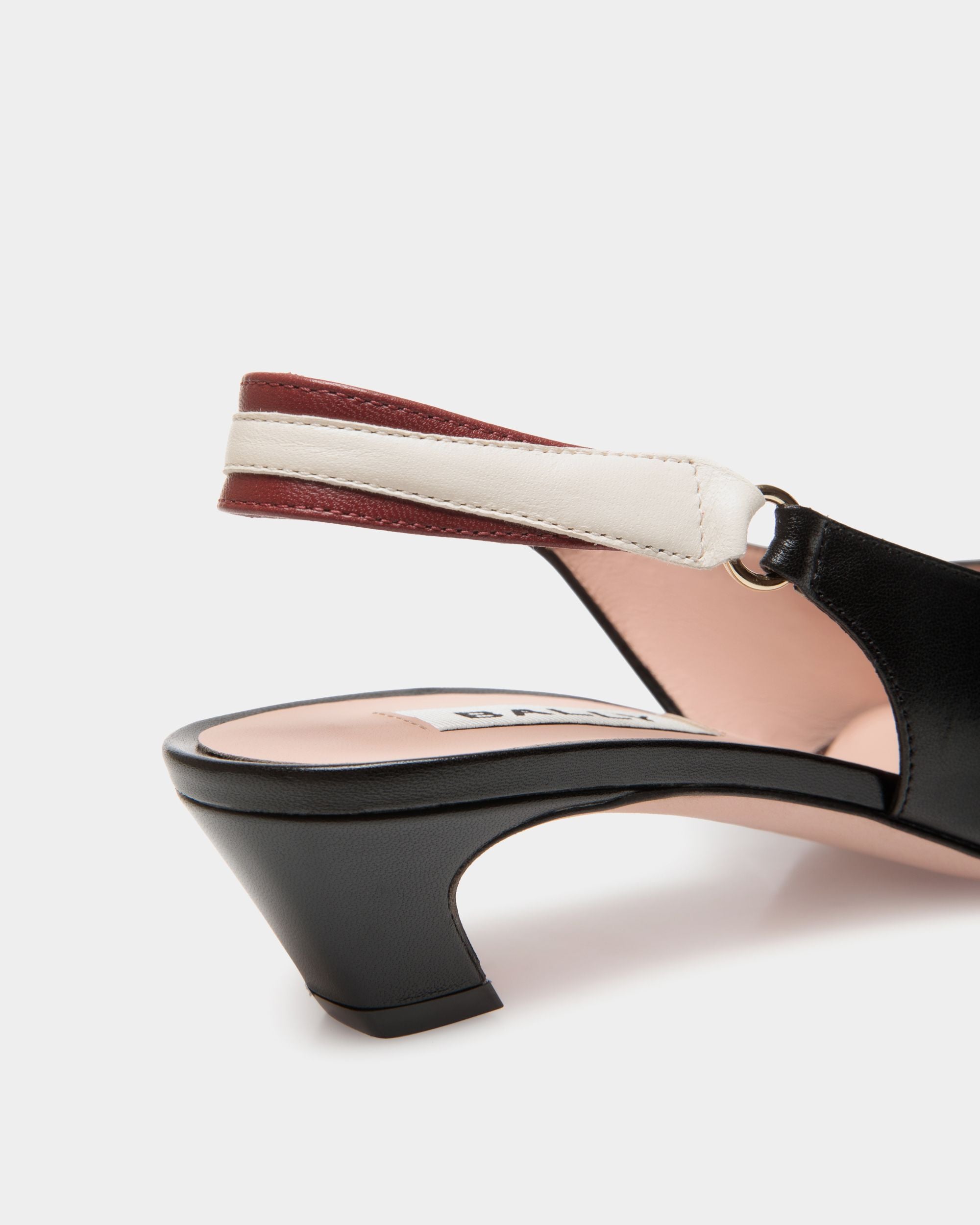 Sylt Slingpumps Aus Nappaleder In Schwarz - Damen - Bally - 04