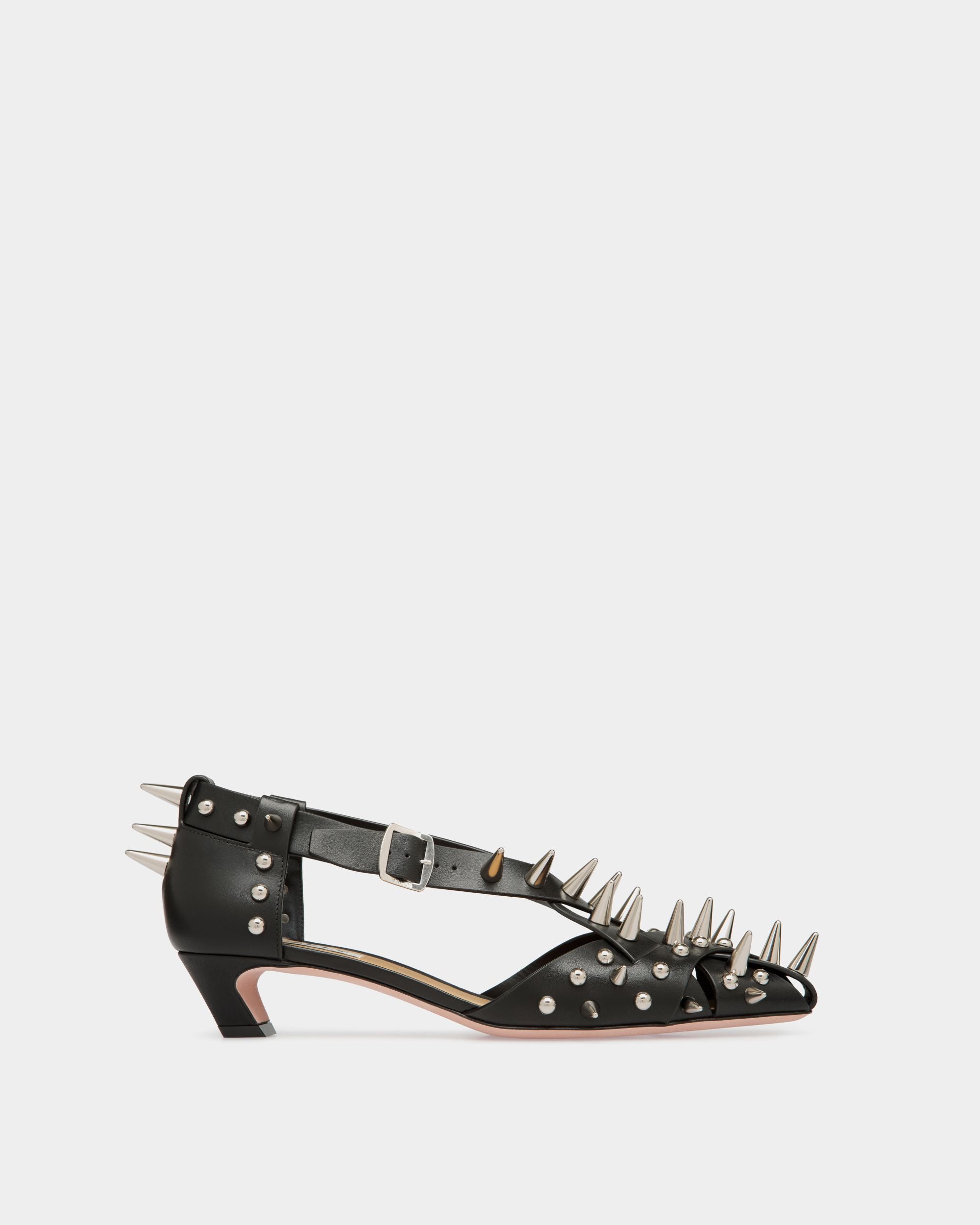 Sylt Pumps Aus Schwarzem Leder - Damen - Bally - 01