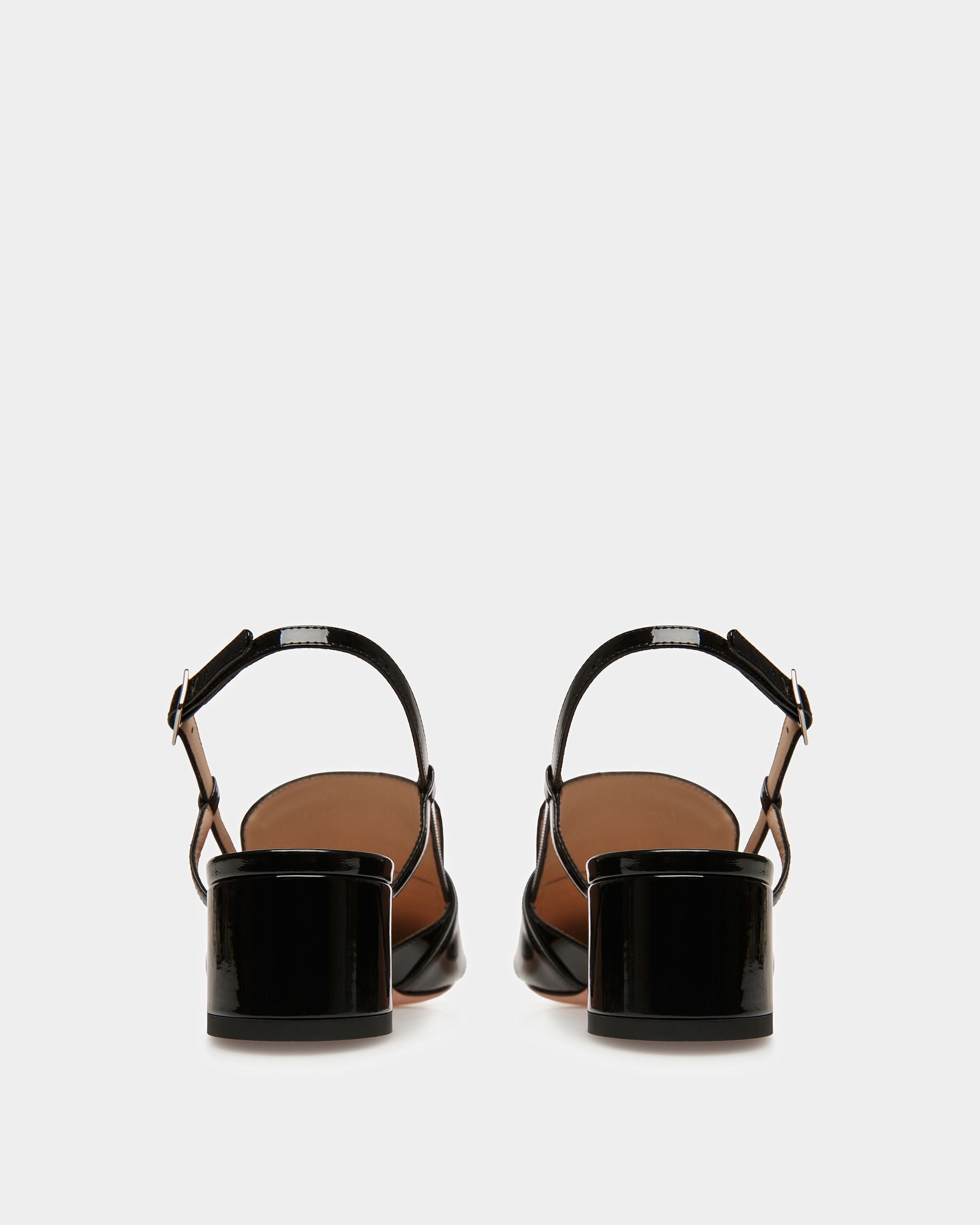 Jasmine Slingback-Pumps Aus Leder In Schwarz - Damen - Bally - 04