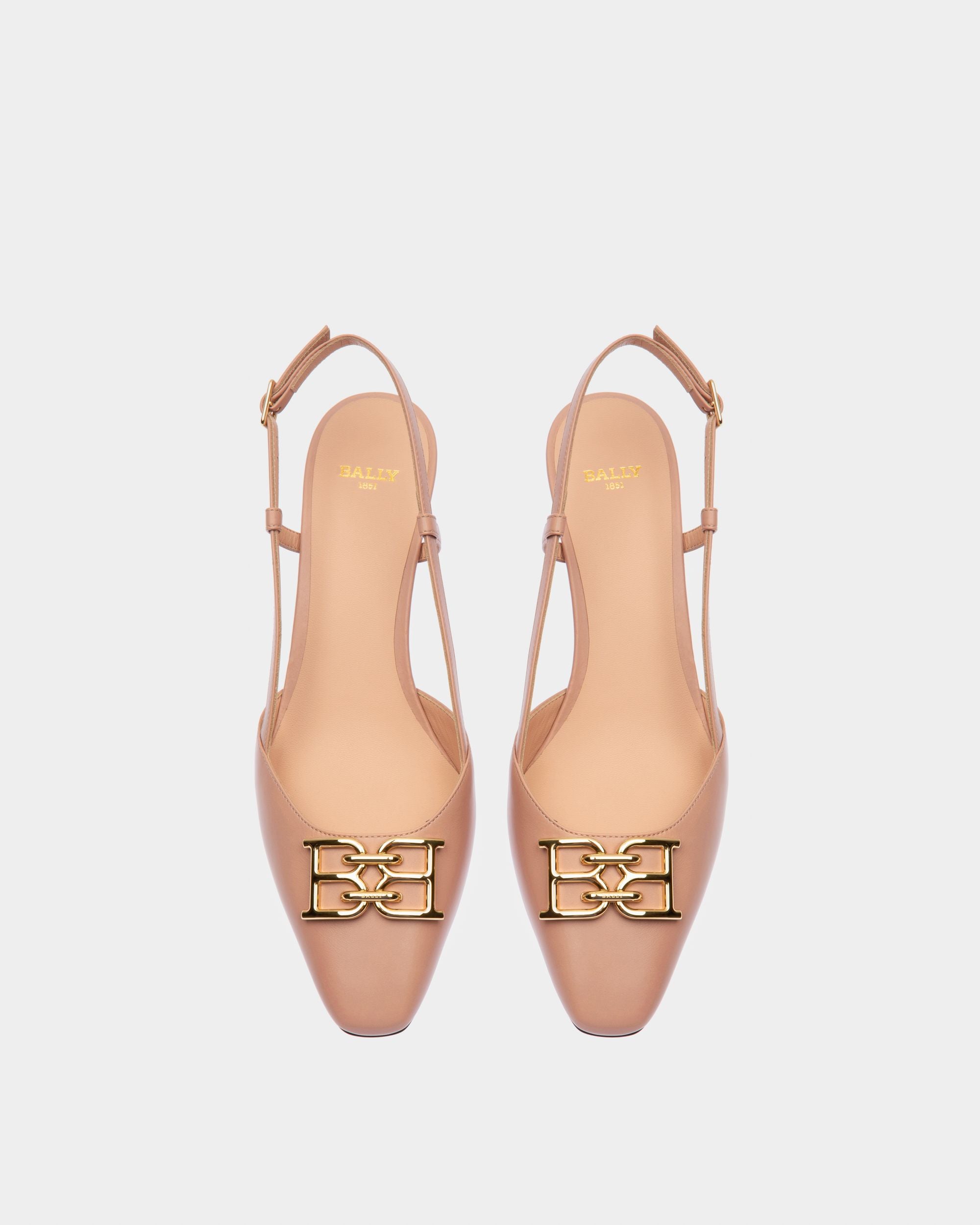 Eva Pumps Aus Pinkfarbenem Leder - Damen - Bally - 02