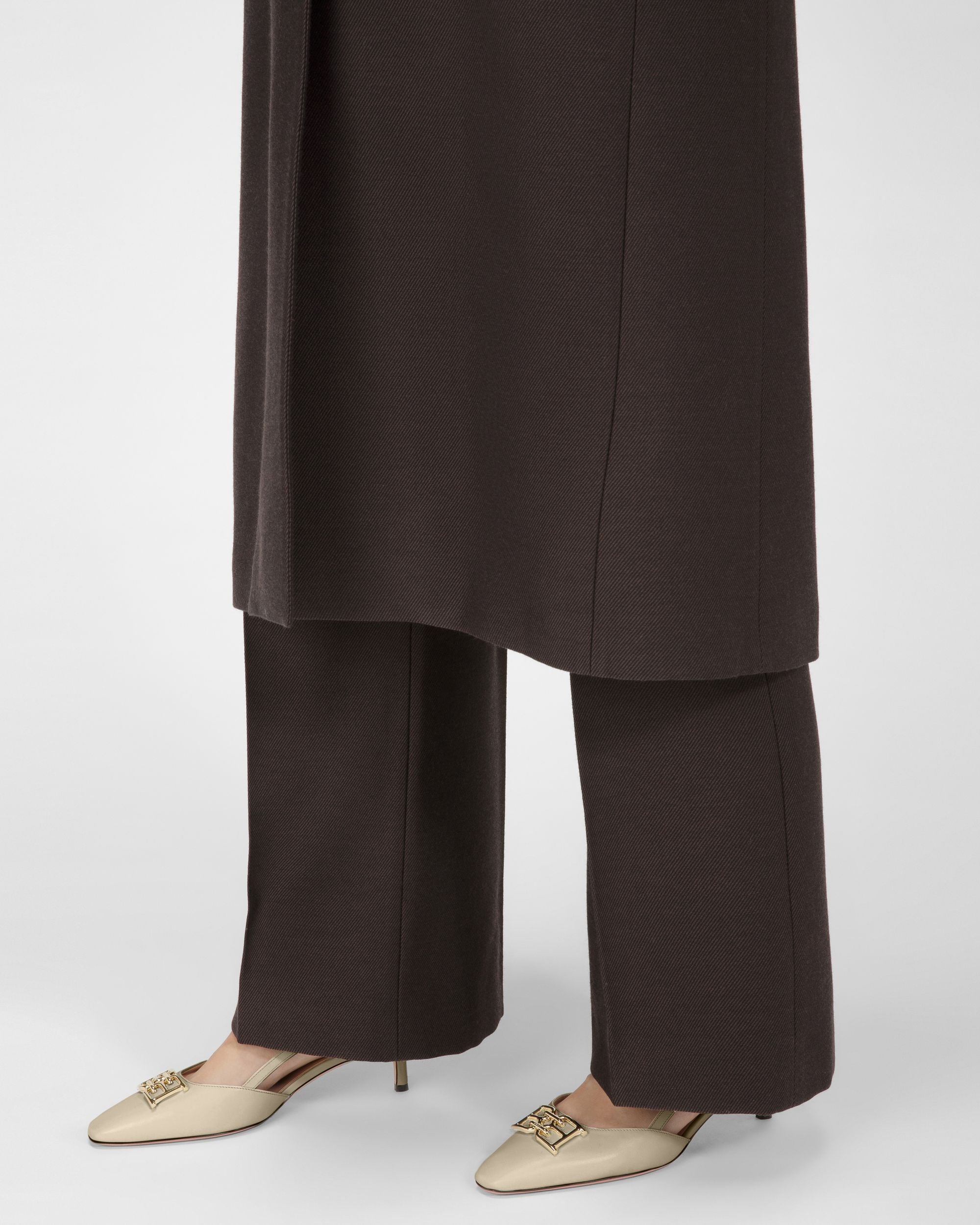 Eva Slingpumps Aus Fossilfarbenem Leder - Damen - Bally - 06