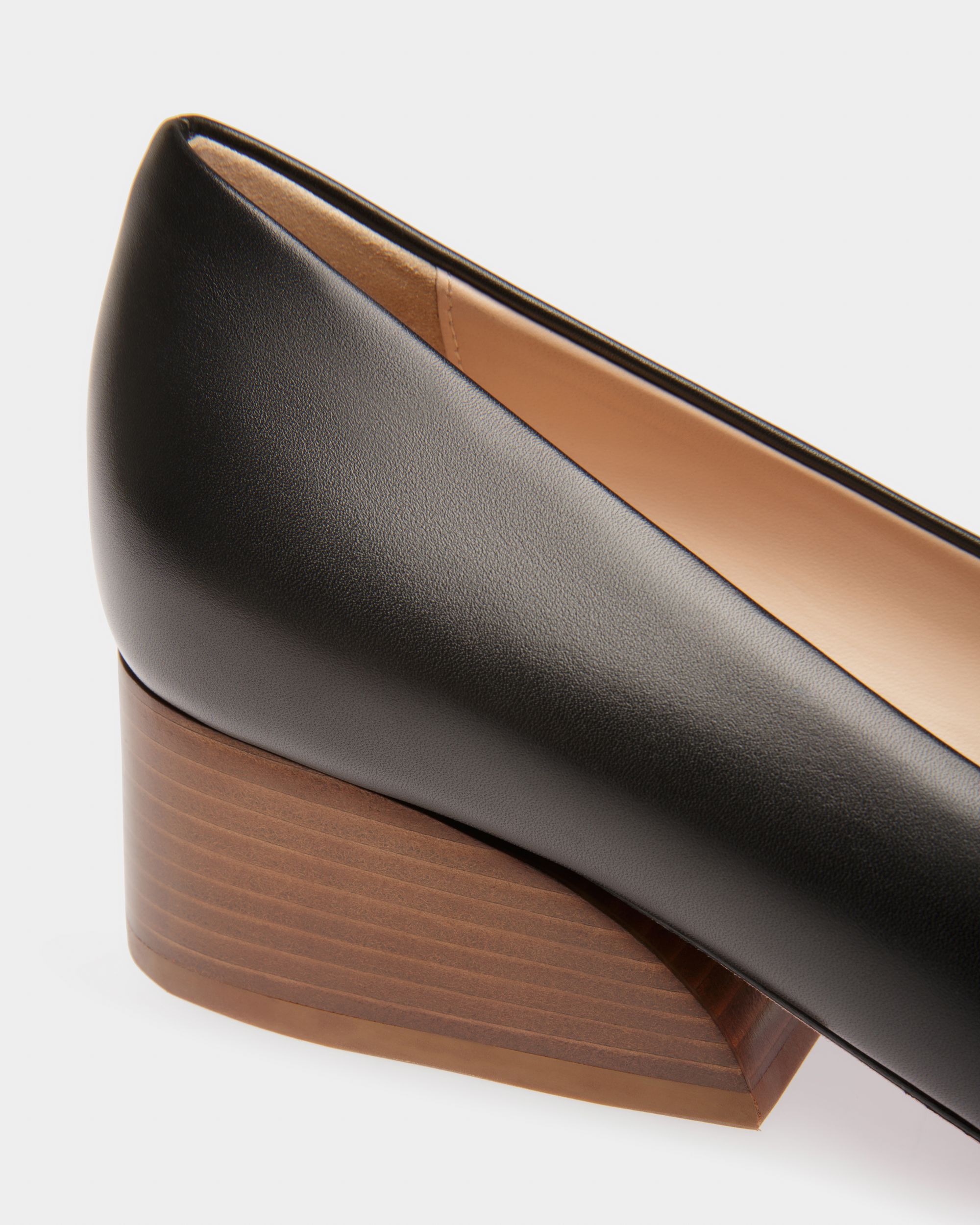 Grace Pumps Aus Schwarzem Leder - Damen - Bally - 04
